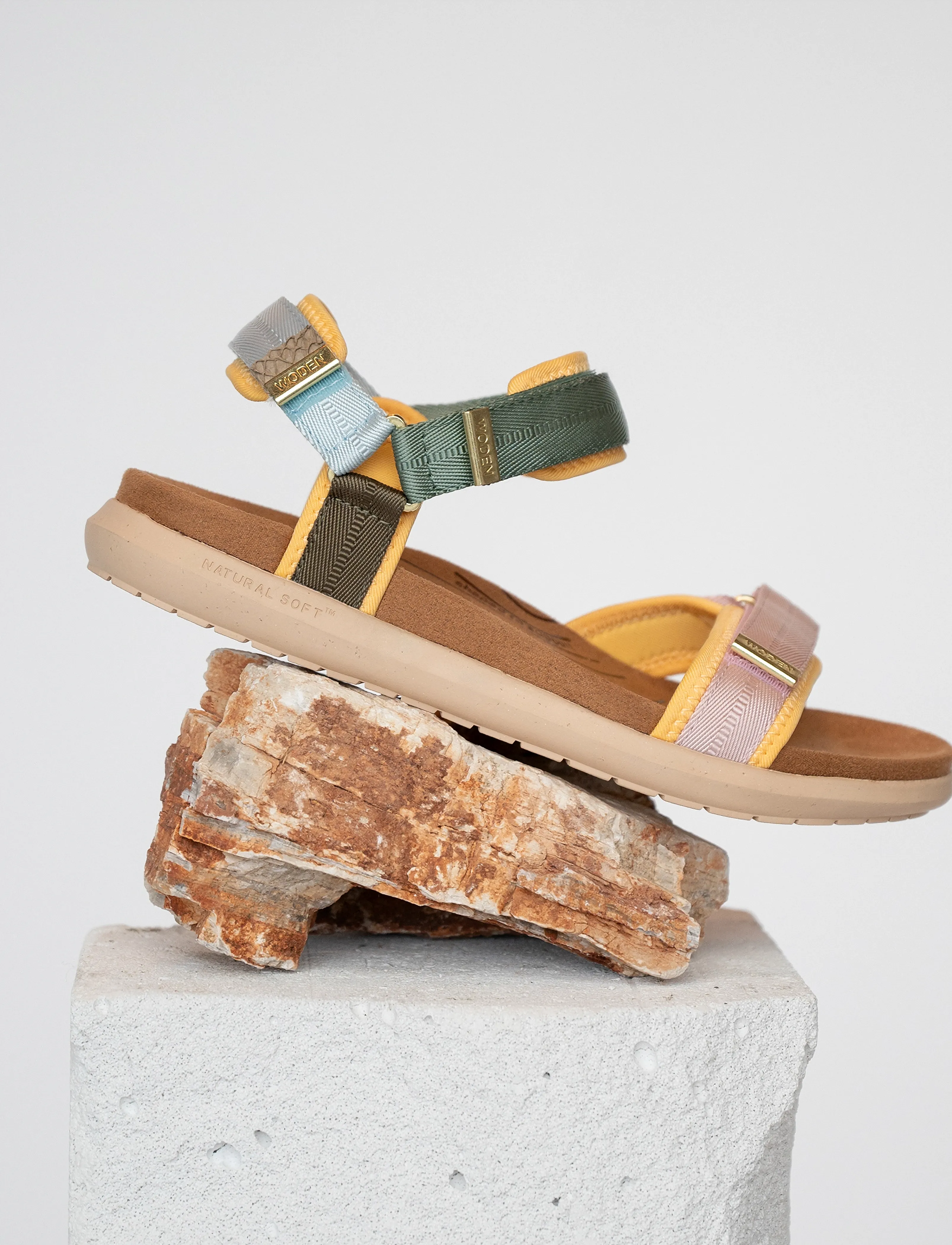 WODEN Line Lite, 41, Pink, Sandaler > Flade, Dame