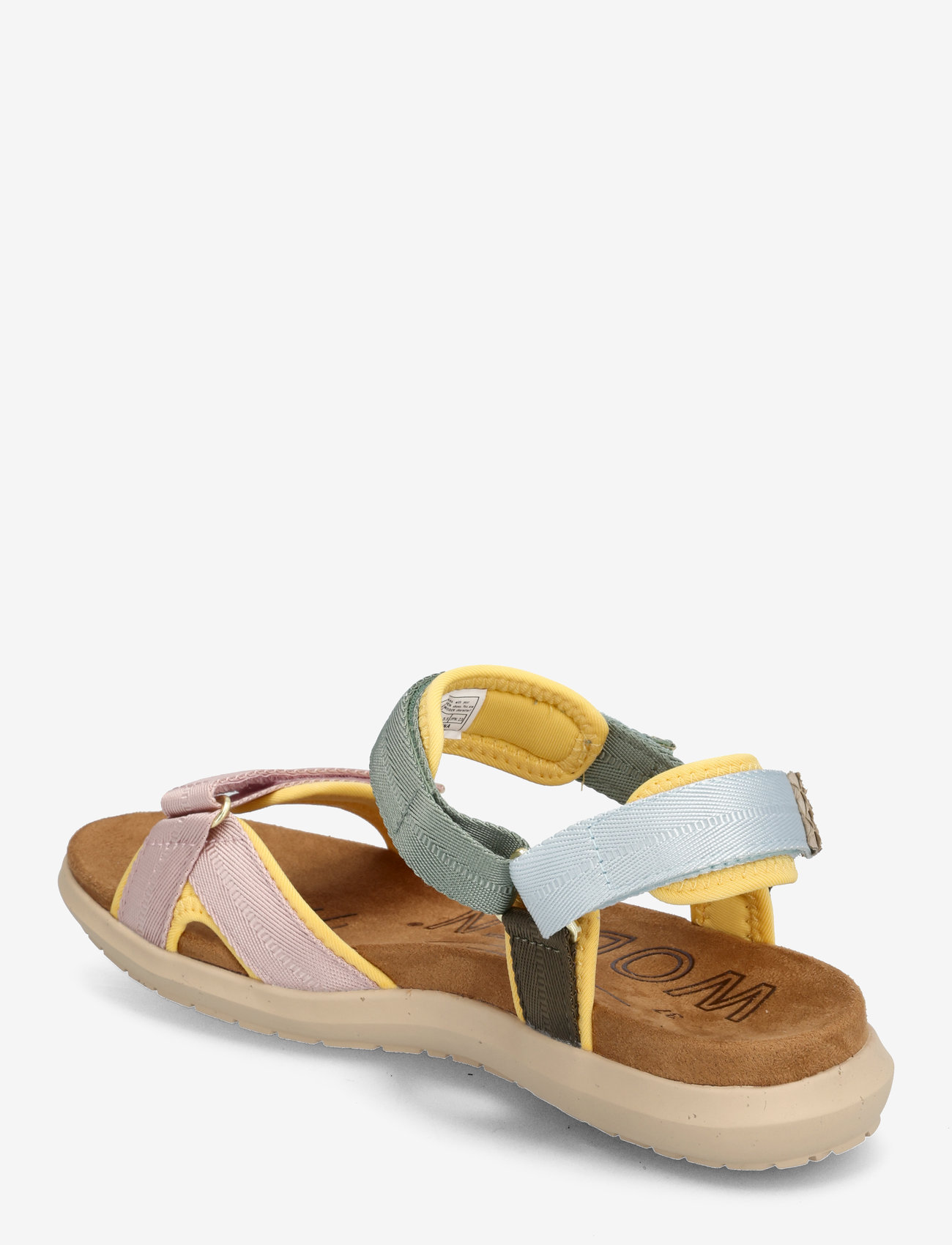 WODEN - Line Lite - flade sandaler - algae multi - 3