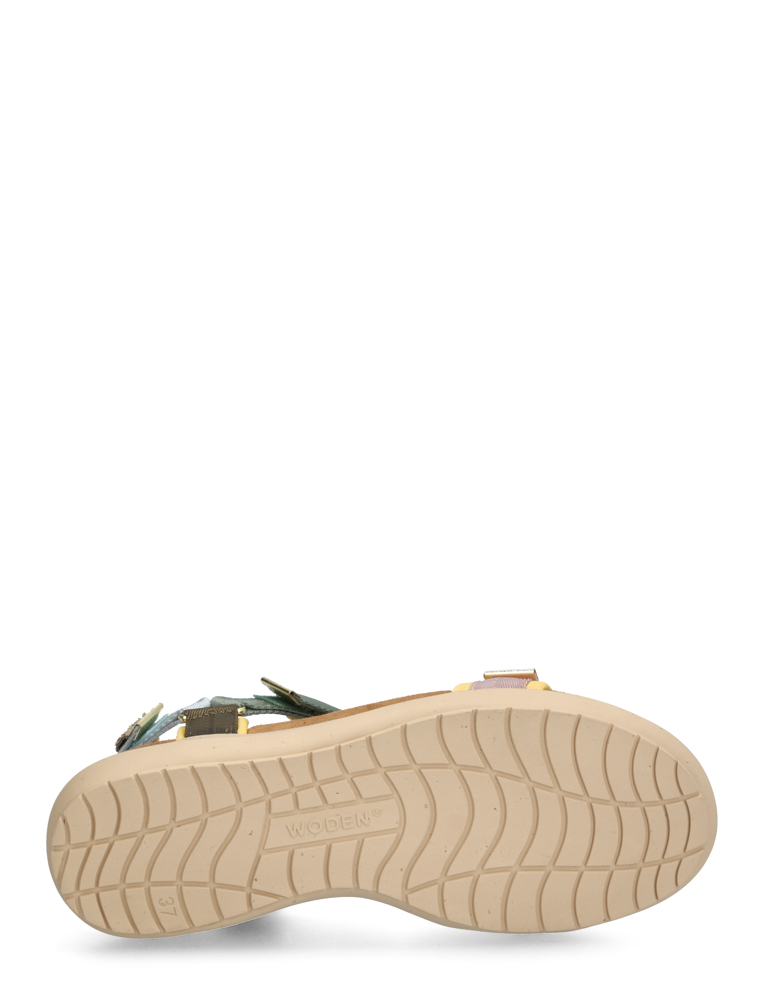 WODEN - Line Lite - flade sandaler - algae multi - 5