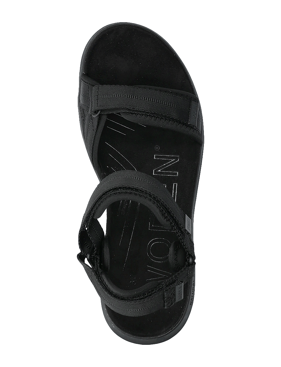 WODEN - Line Lite - flache sandalen - black - 3