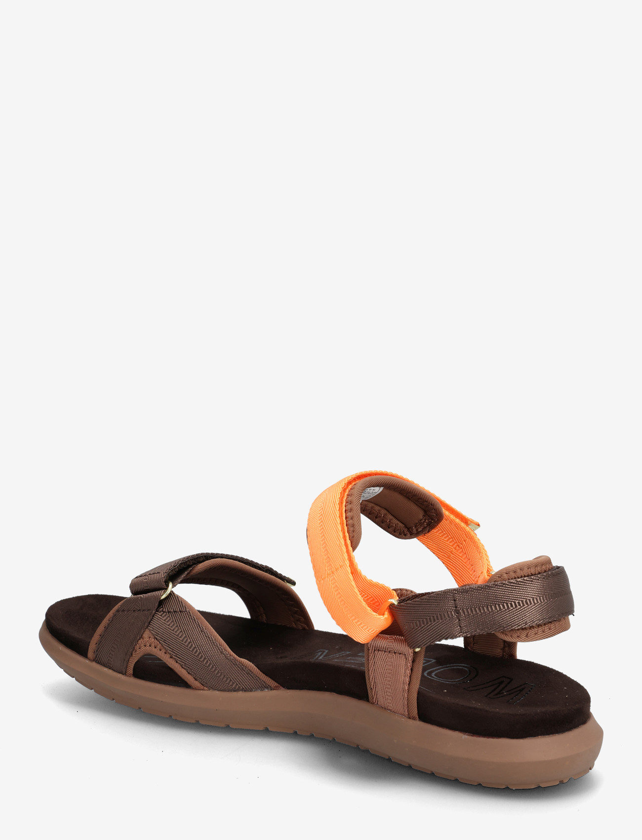 WODEN - Line Lite - kontsata sandaalid - chocolate multi - 2