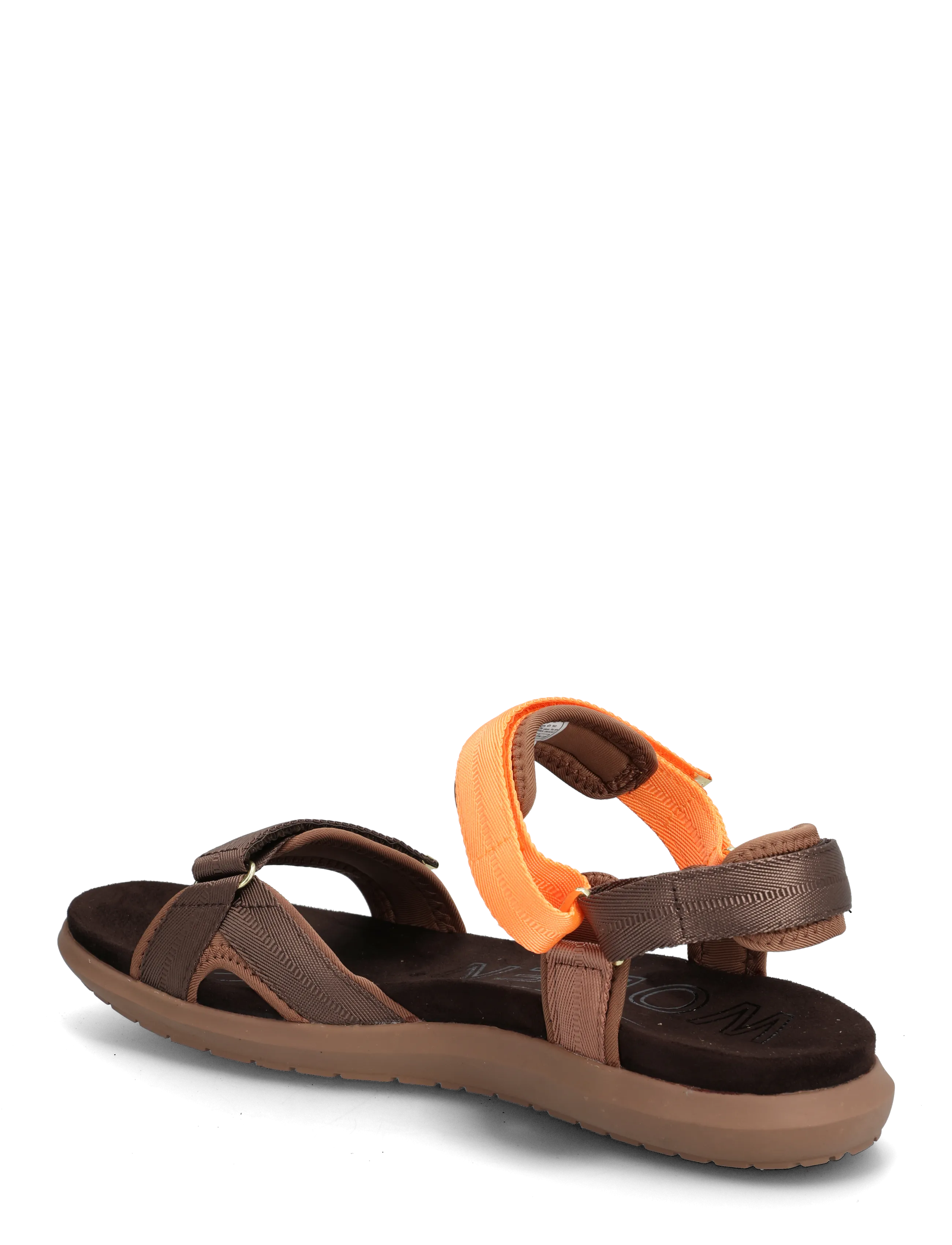 WODEN - Line Lite - flache sandalen - chocolate multi - 2