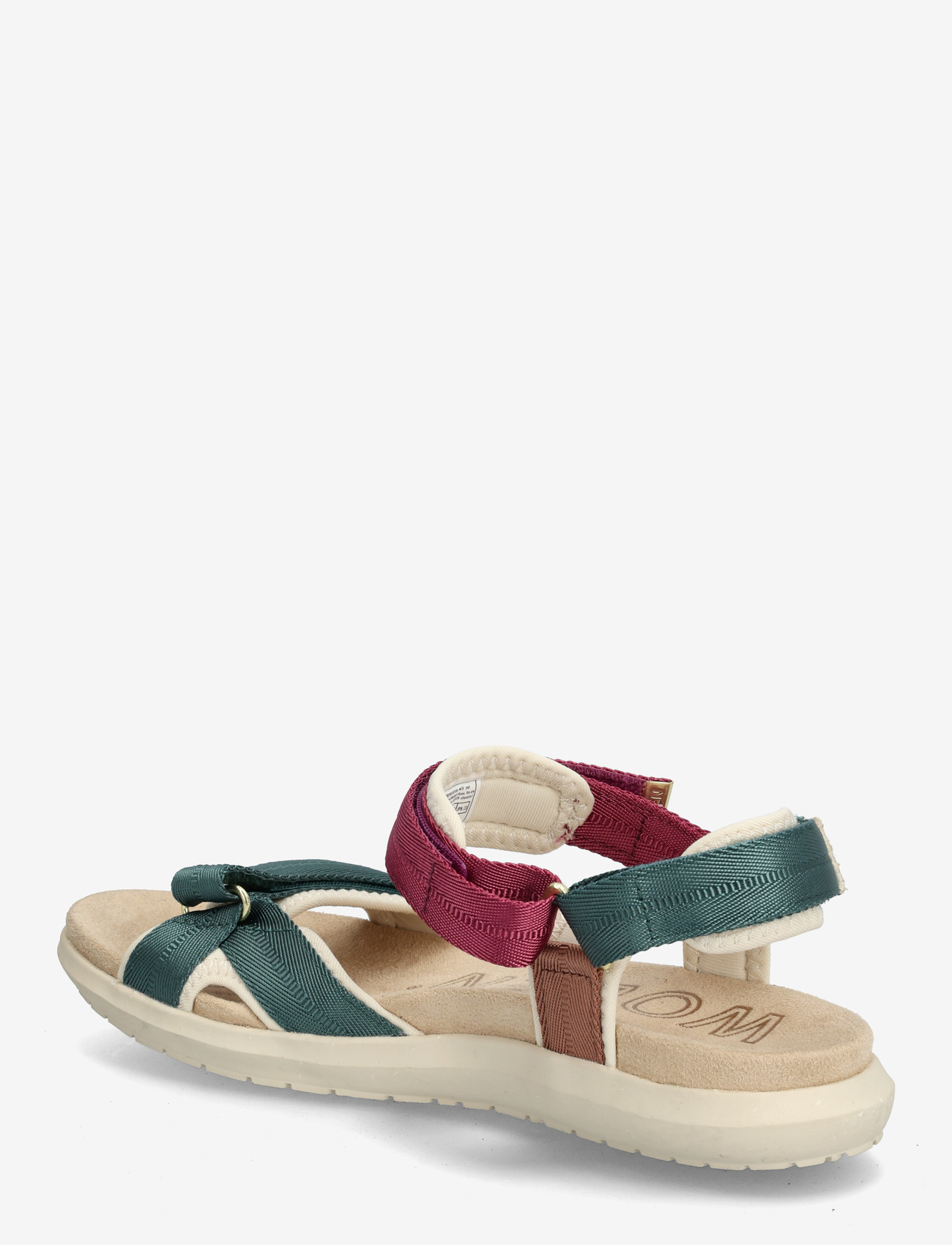 WODEN - Line Lite - kontsata sandaalid - deep forest multi - 2