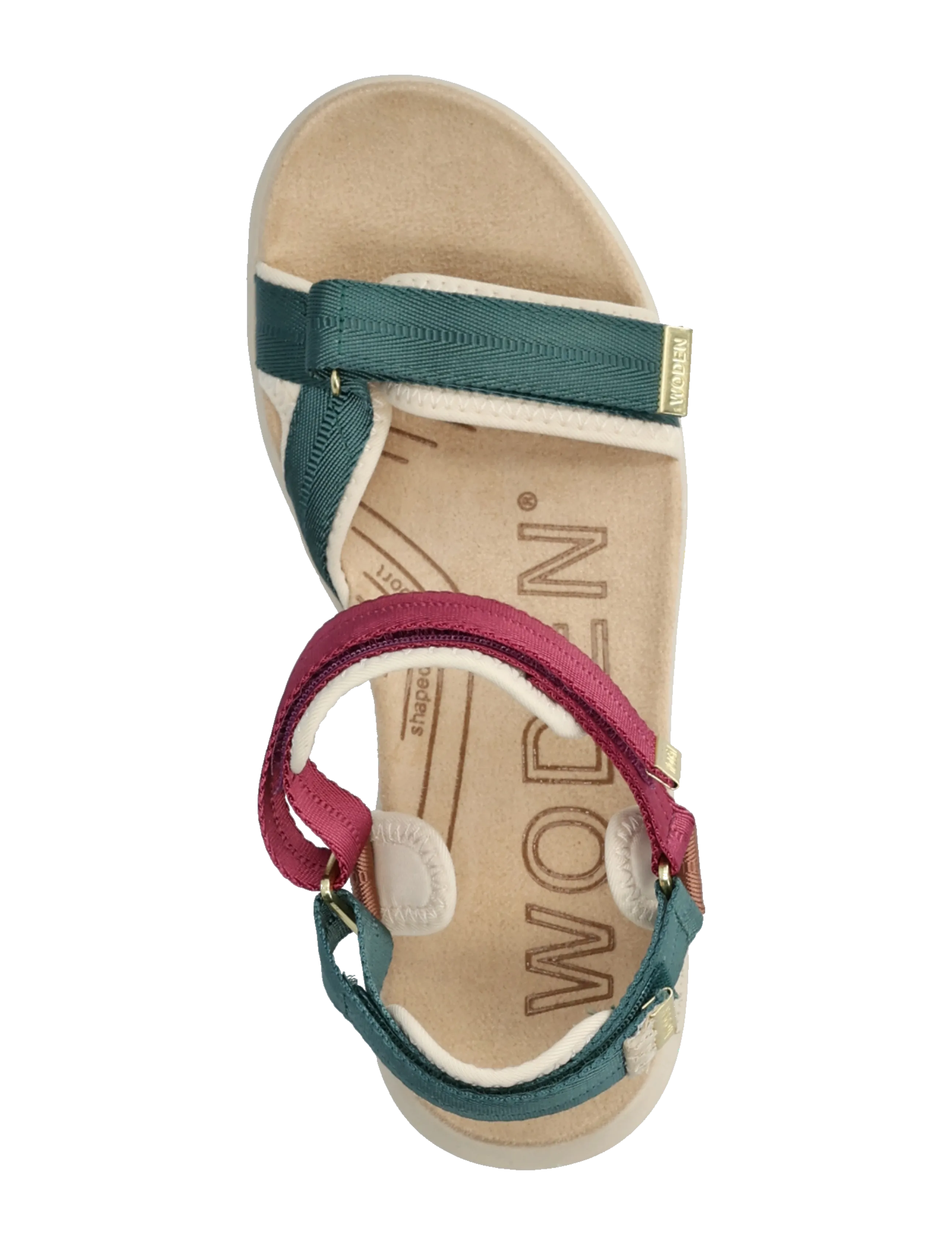 WODEN - Line Lite - sandaler - deep forest multi - 3