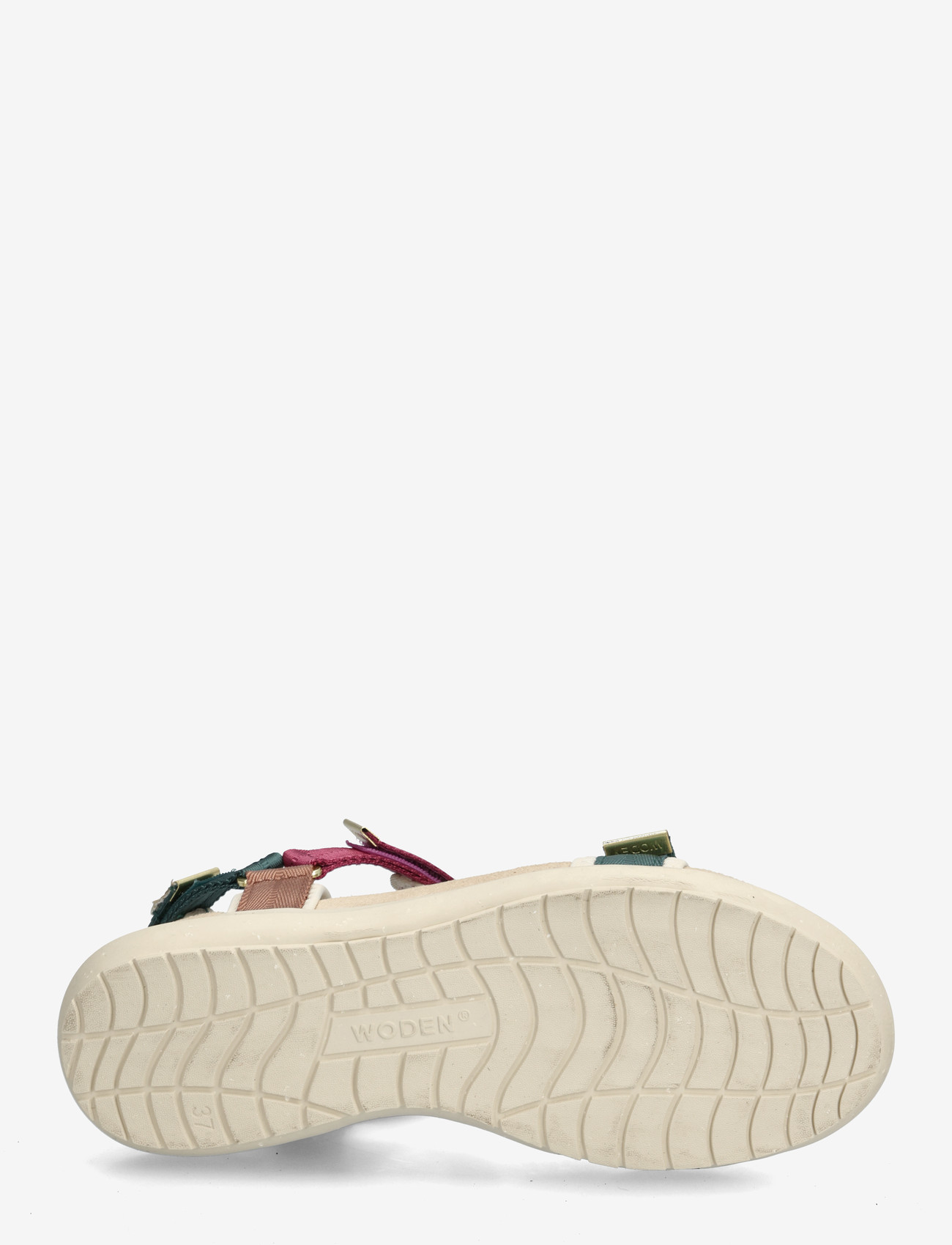 WODEN - Line Lite - kontsata sandaalid - deep forest multi - 4
