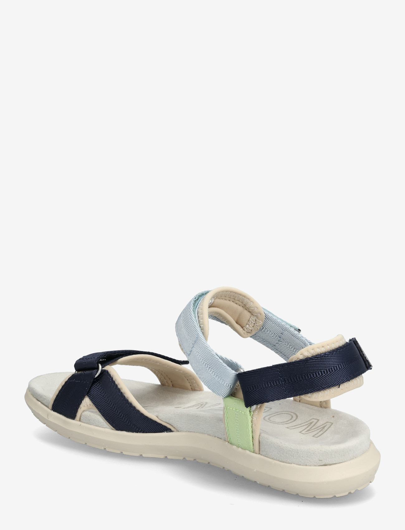 WODEN - Line Lite - kontsata sandaalid - moonstone multi - 2