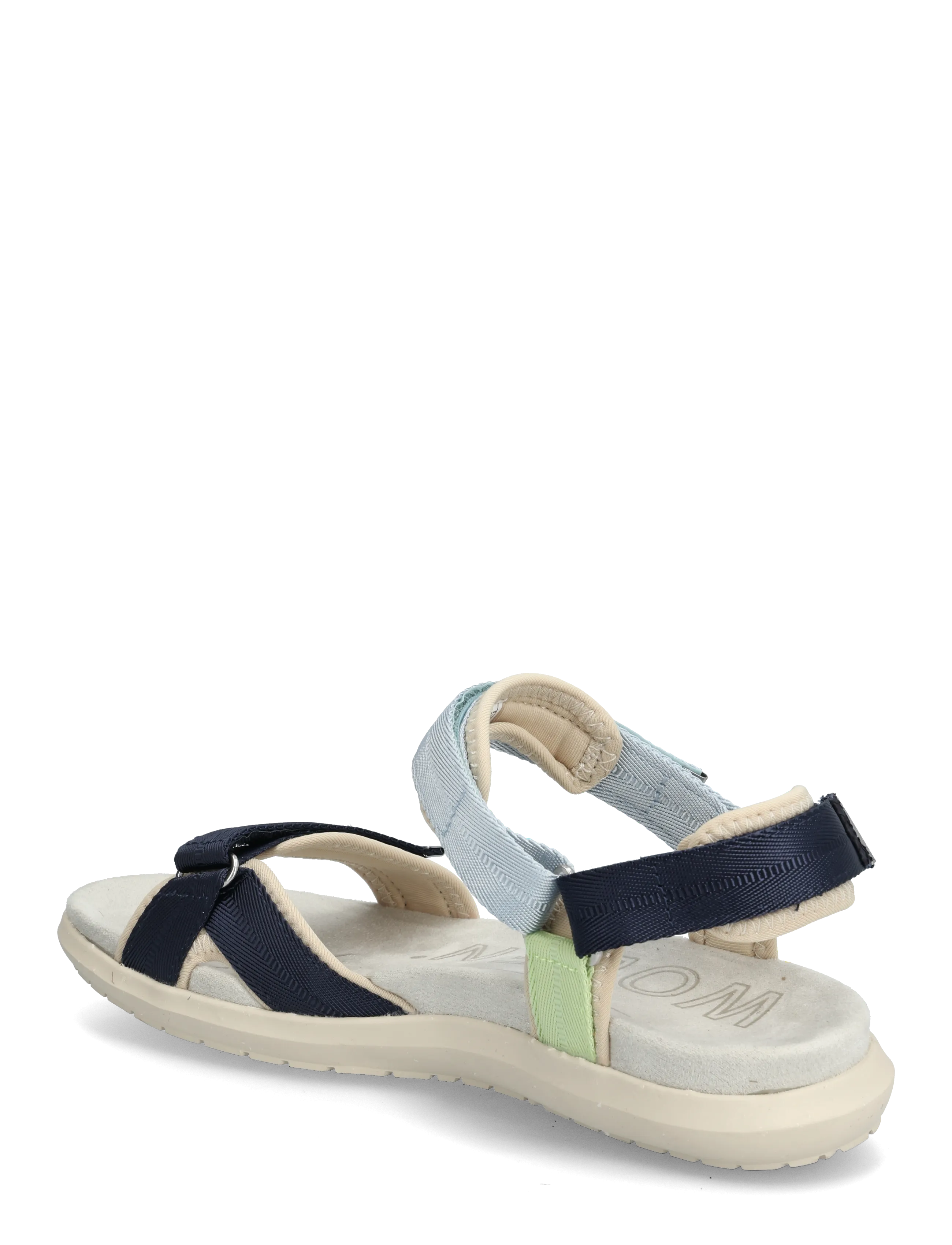 WODEN - Line Lite - flache sandalen - moonstone multi - 2
