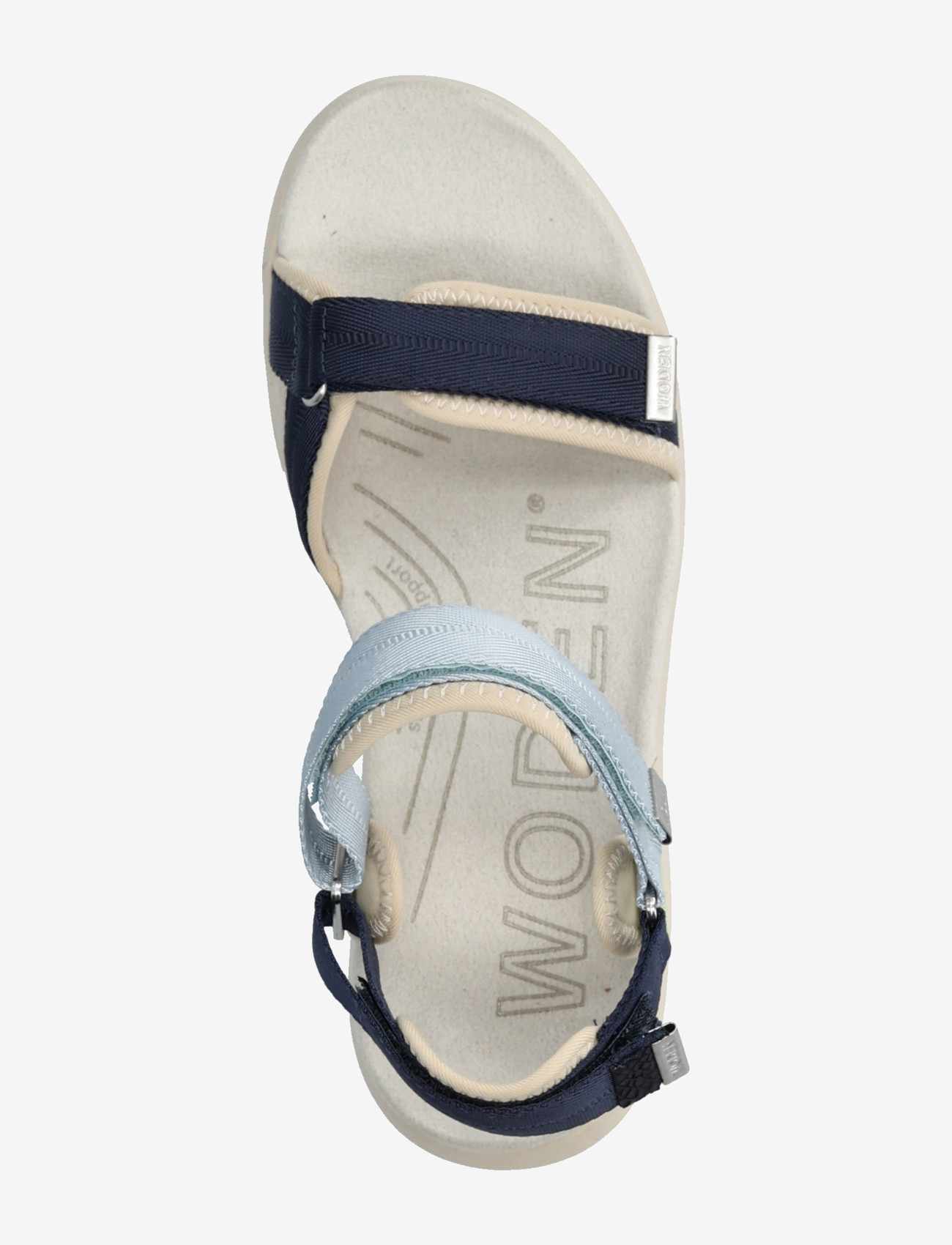 WODEN - Line Lite - kontsata sandaalid - moonstone multi - 3