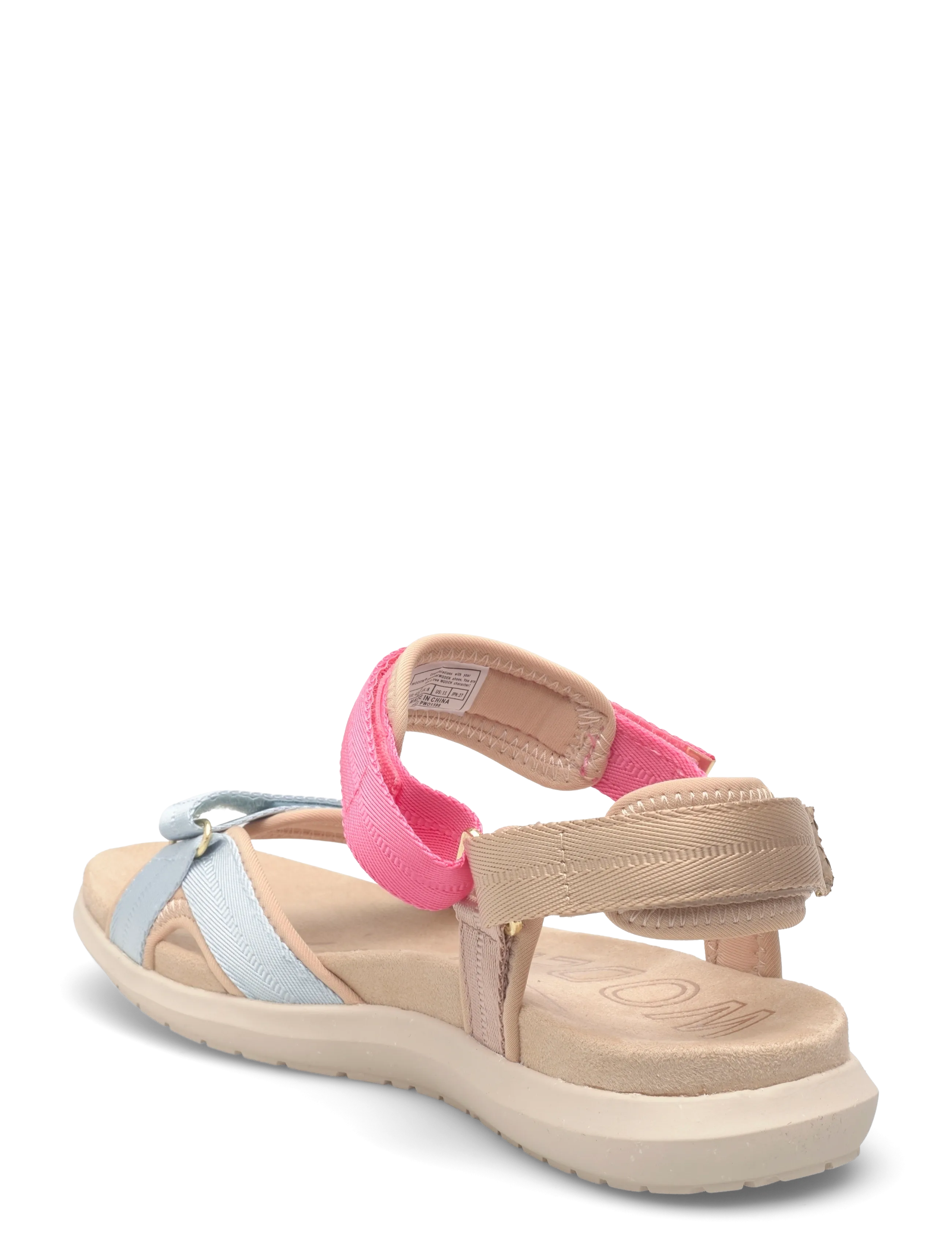 WODEN - Line Lite - flache sandalen - raspberry multi - 2