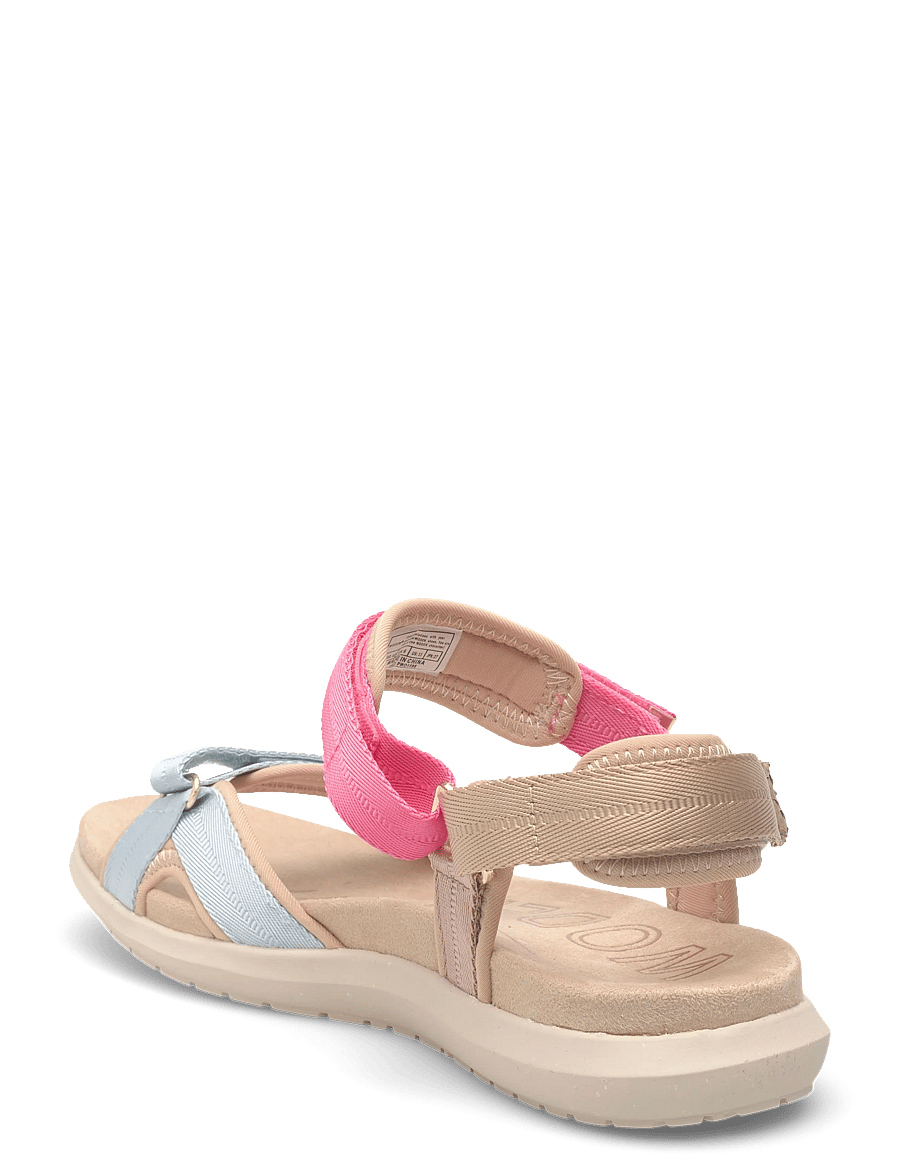 WODEN - Line Lite - flache sandalen - raspberry multi - 2