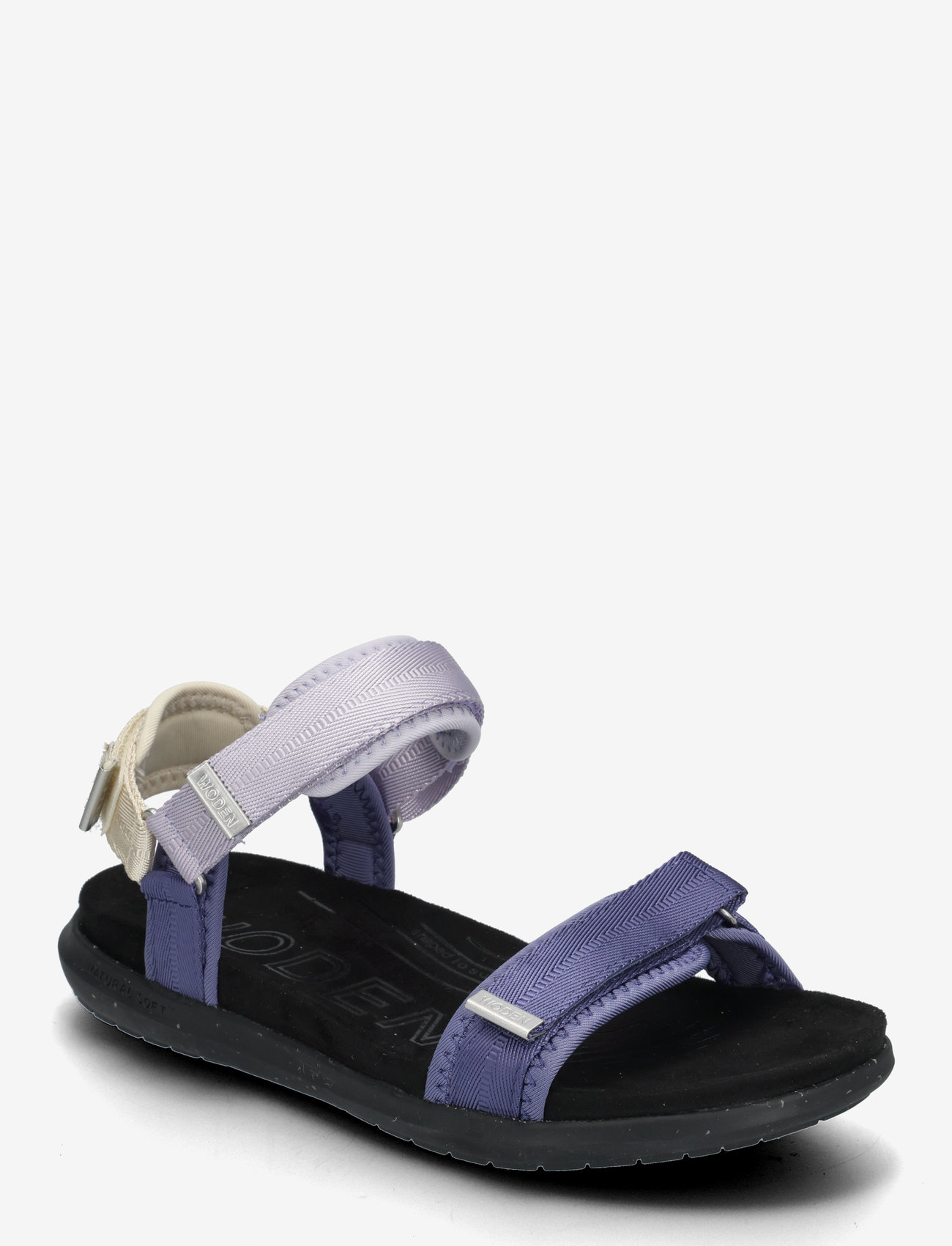 WODEN - Line Lite - flache sandalen - space multi - 0