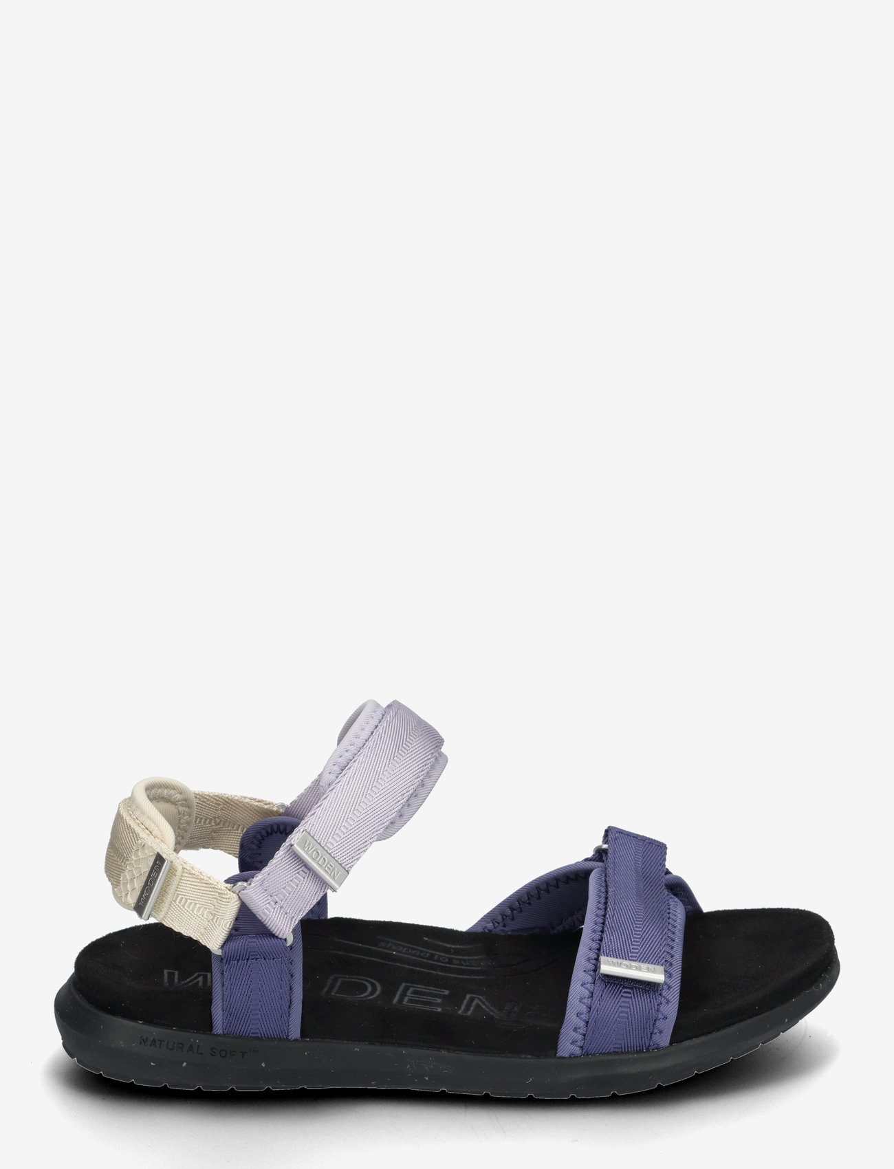WODEN - Line Lite - flache sandalen - space multi - 1