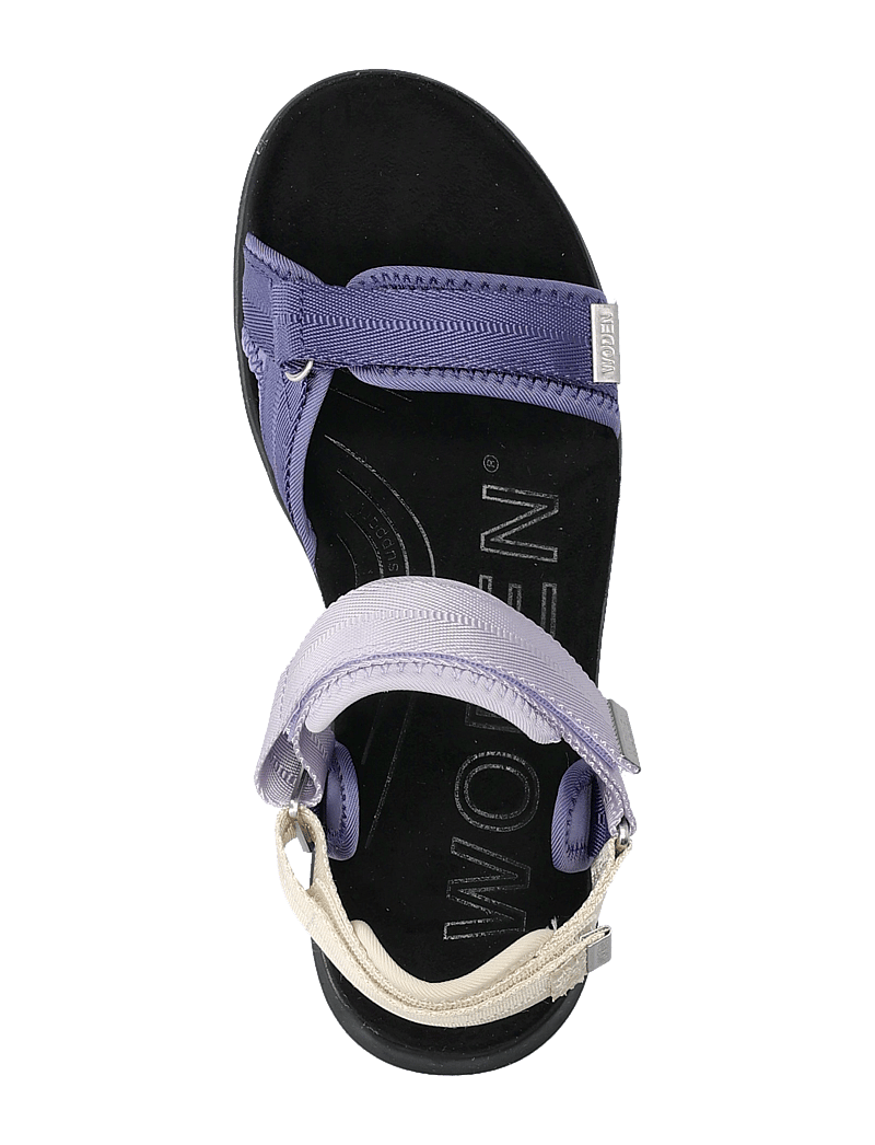 WODEN - Line Lite - flache sandalen - space multi - 3