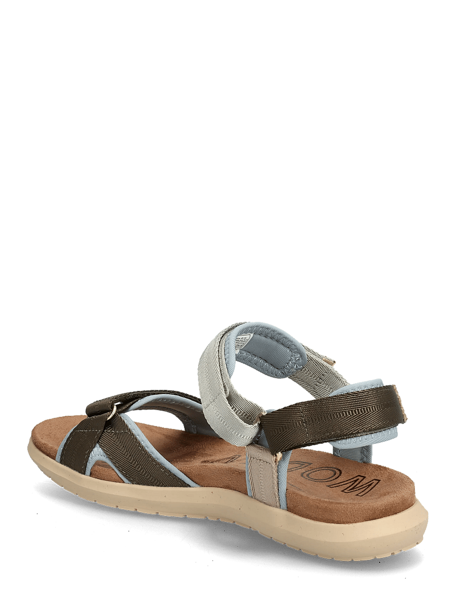 WODEN - Line Lite - flache sandalen - stone multi - 2