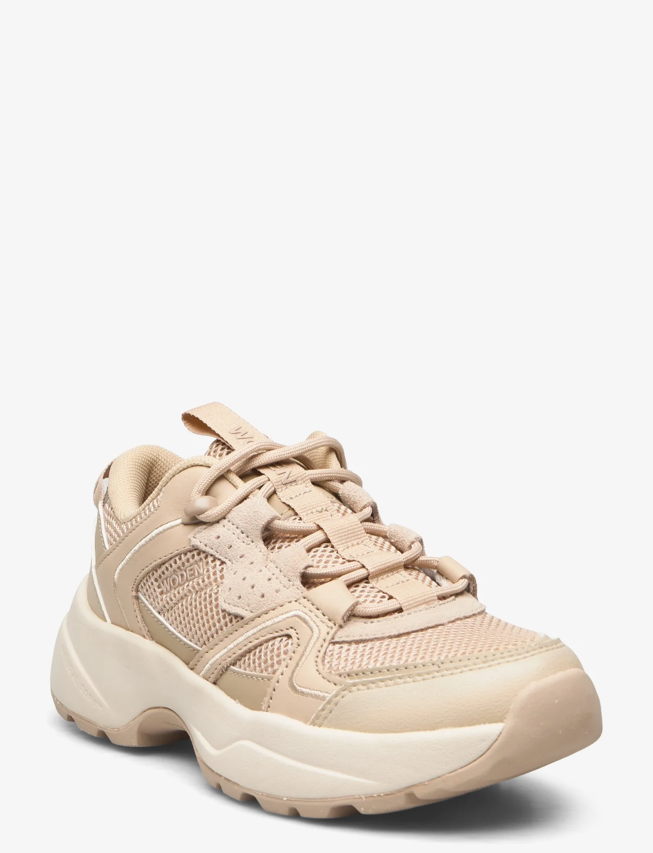 WODEN - Sif Reflective - lave sneakers - coffee cream - 0
