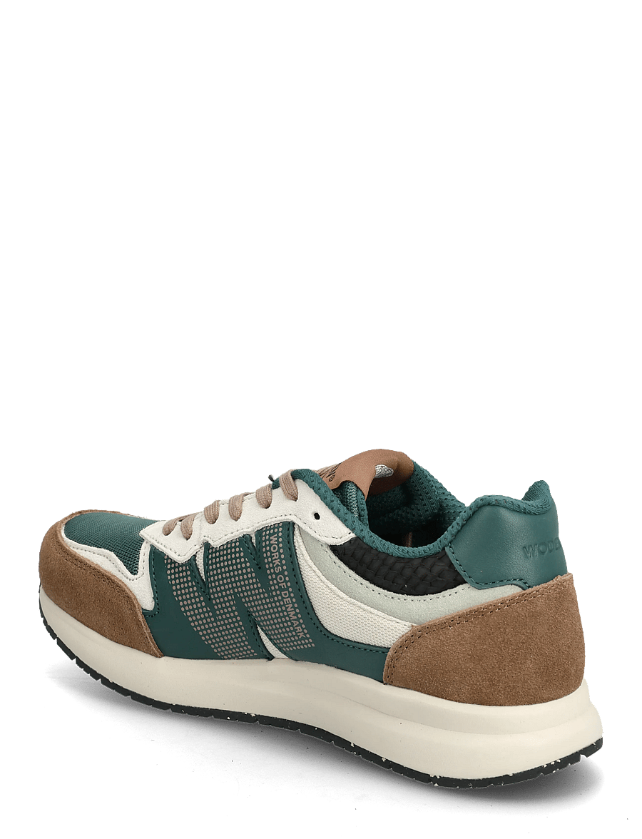 WODEN - Rigmor - lave sneakers - caramel/deep forest - 2