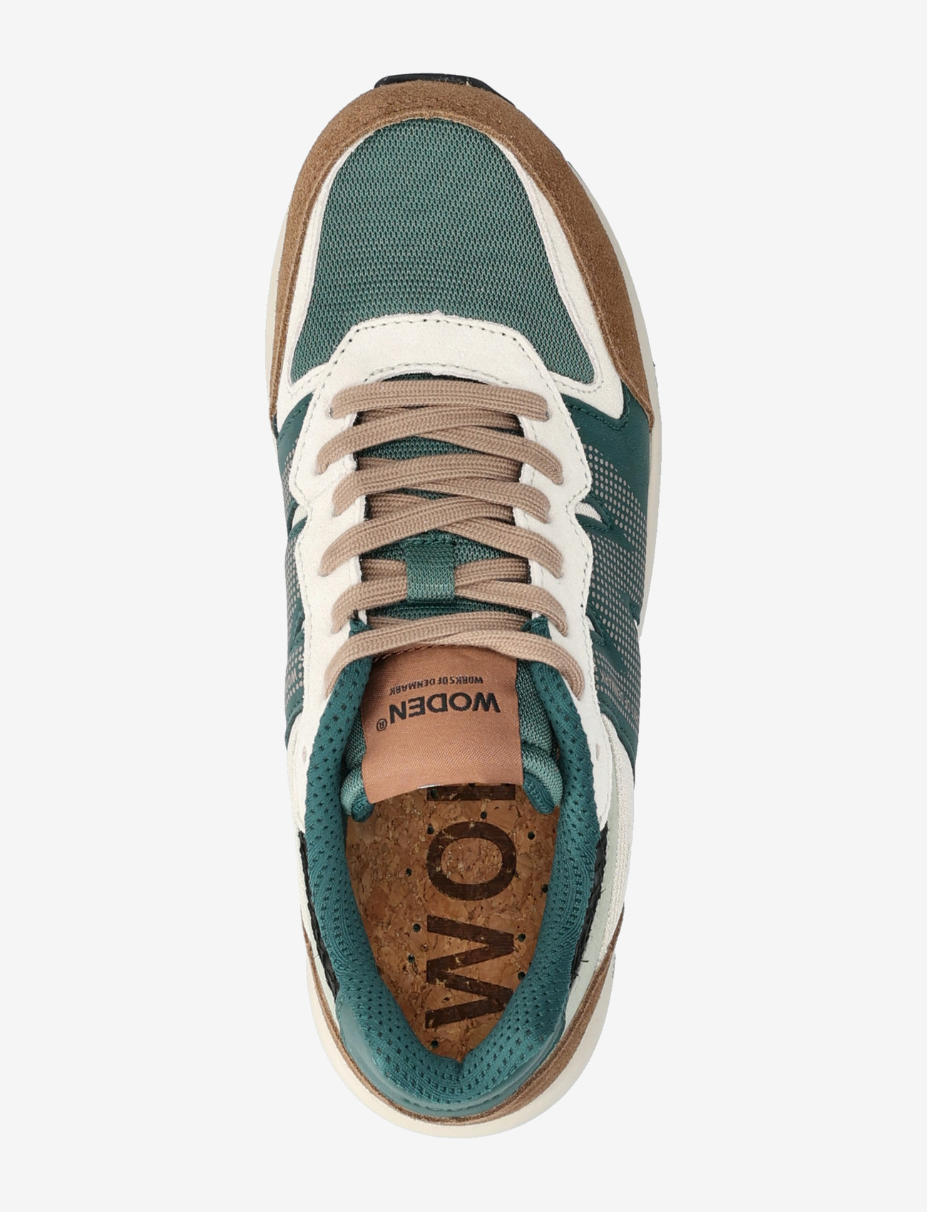 WODEN - Rigmor - madala säärega tossud - caramel/deep forest - 3