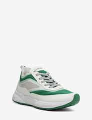 WODEN - Stelle Transparent - låga sneakers - 879 white/basil - 0