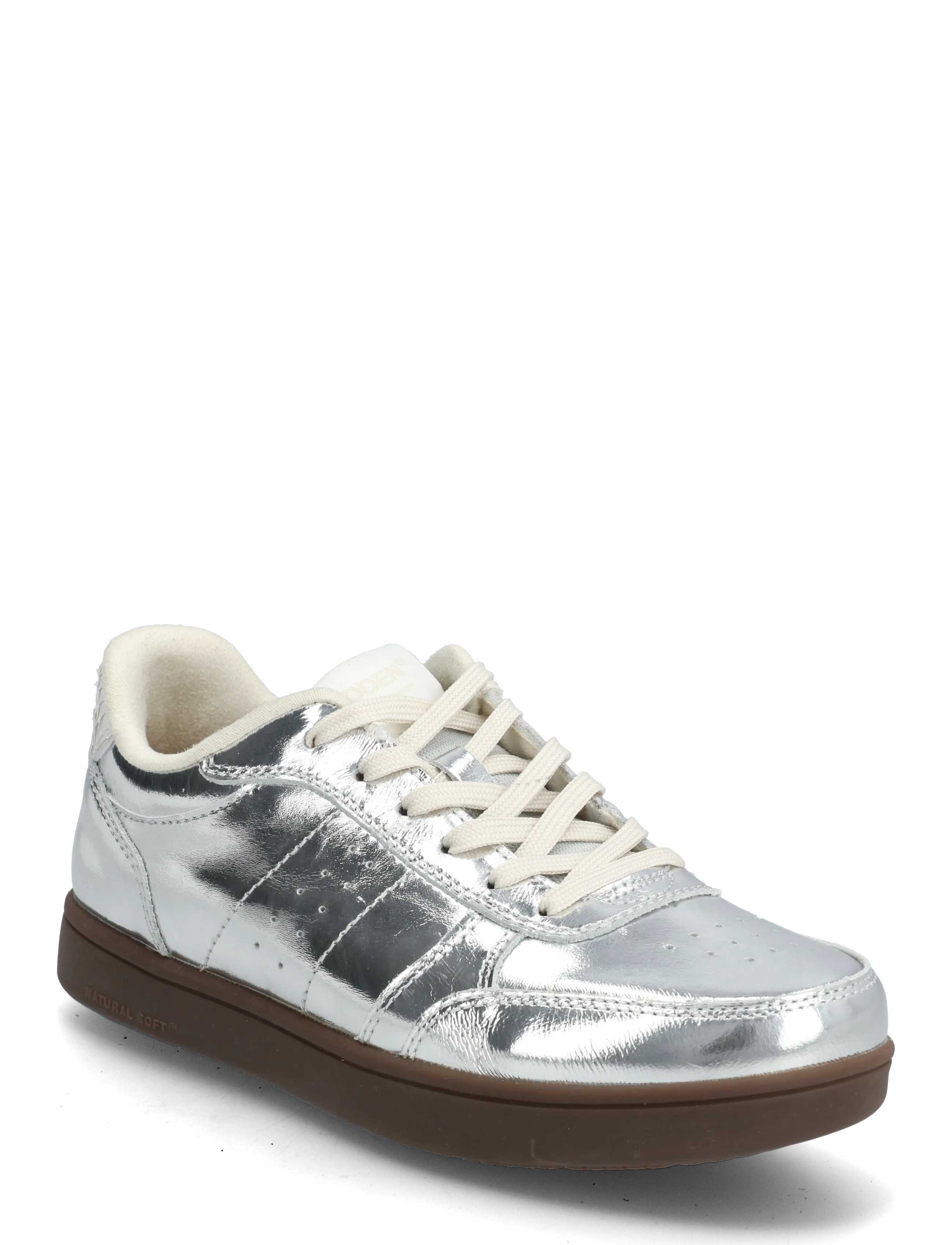 WODEN Bjork Leather - Sko - SILVER / silver