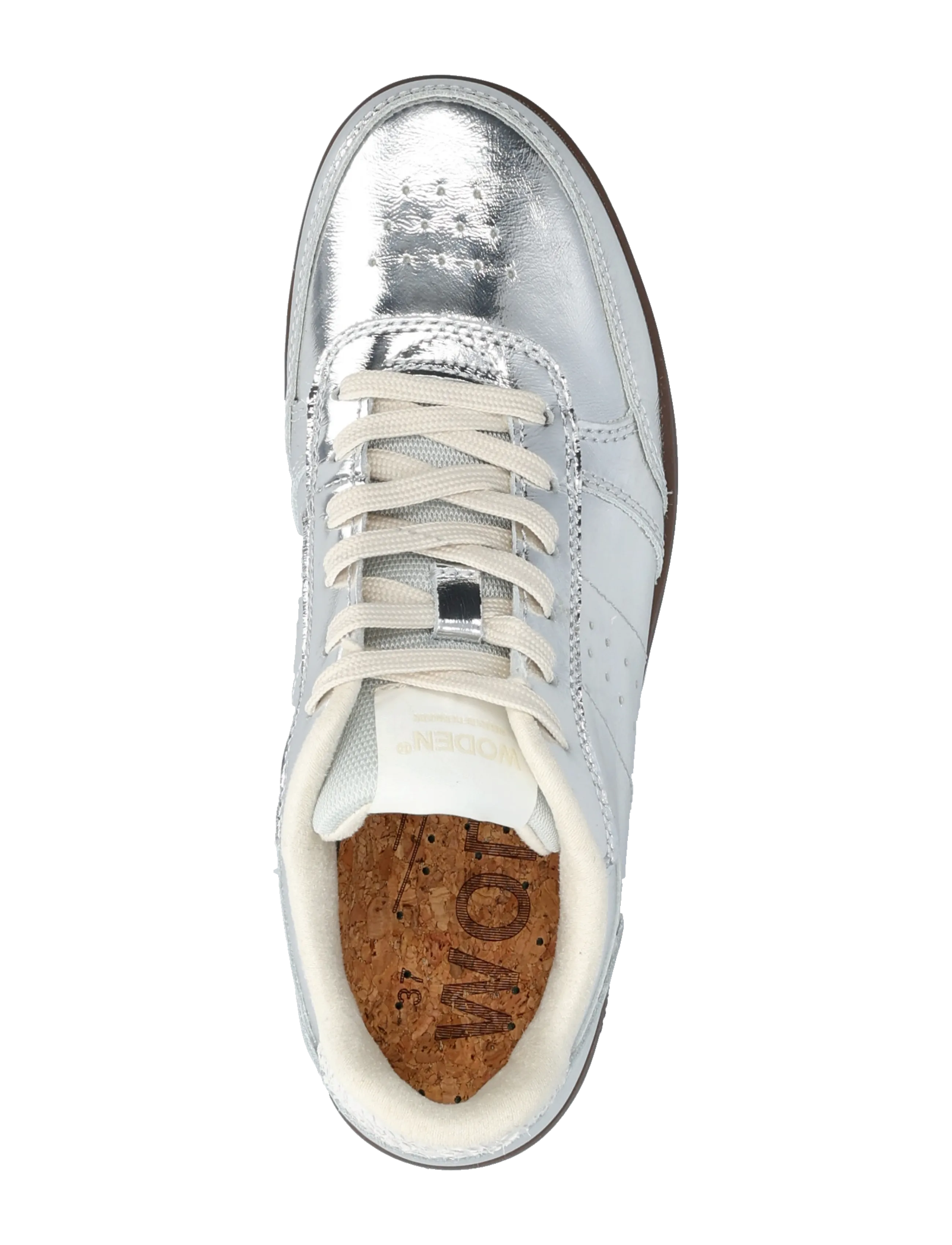 WODEN - Bjork Leather - niedrige sneakers - silver - 4