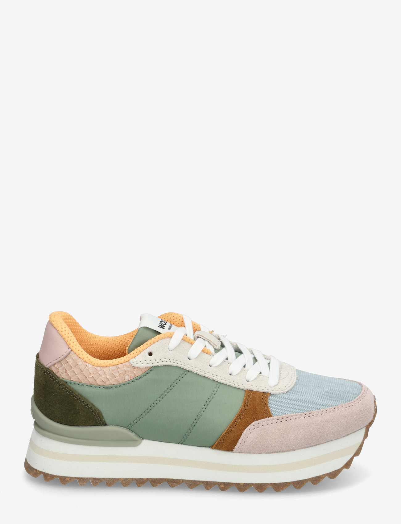 WODEN - Ronja Plateau - låga sneakers - algae multi - 1