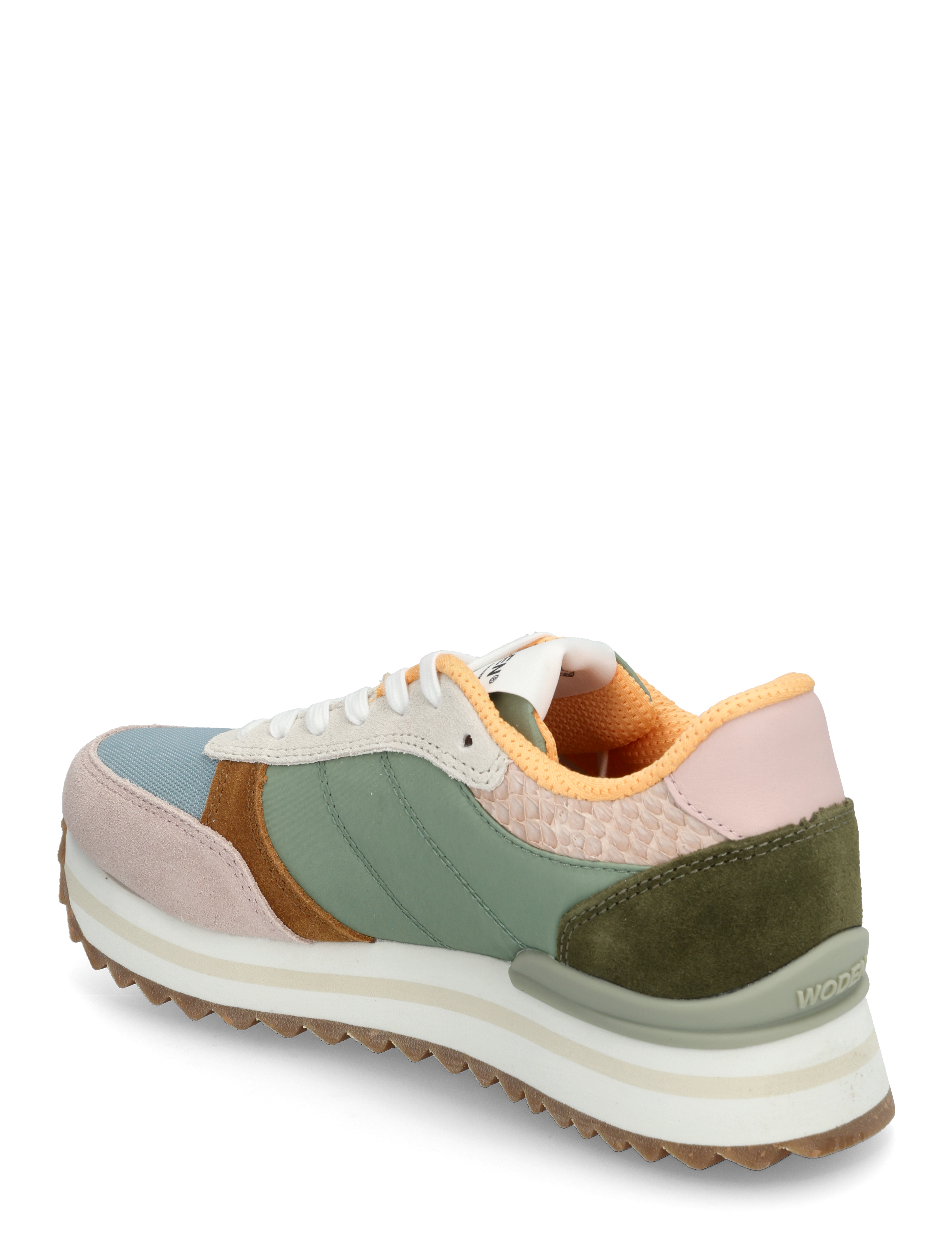 WODEN - Ronja Plateau - lave sneakers - algae multi - 2