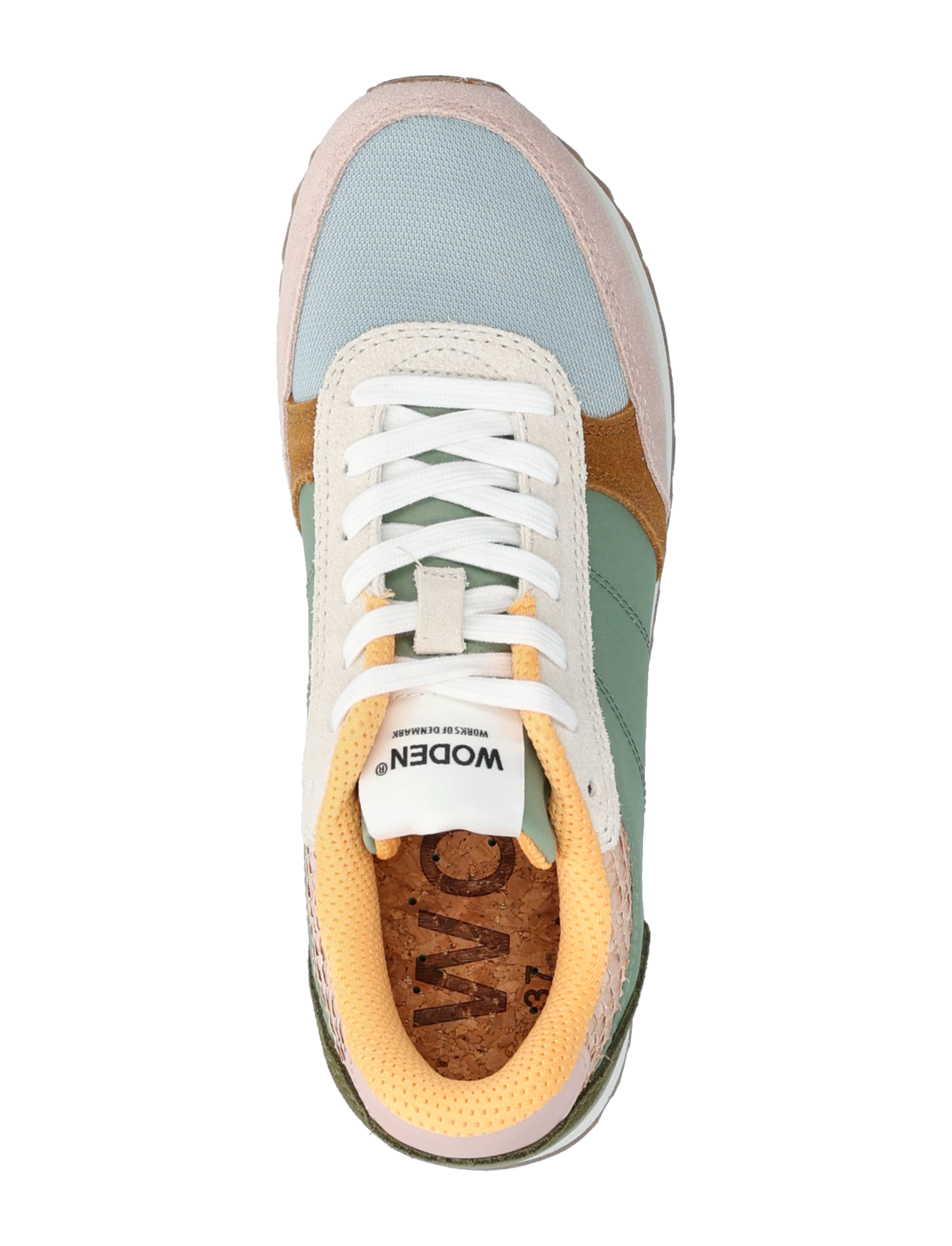 WODEN - Ronja Plateau - lave sneakers - algae multi - 3
