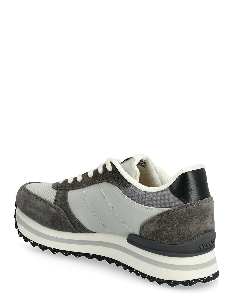 WODEN - Ronja Plateau - niedrige sneakers - dark grey multi - 2