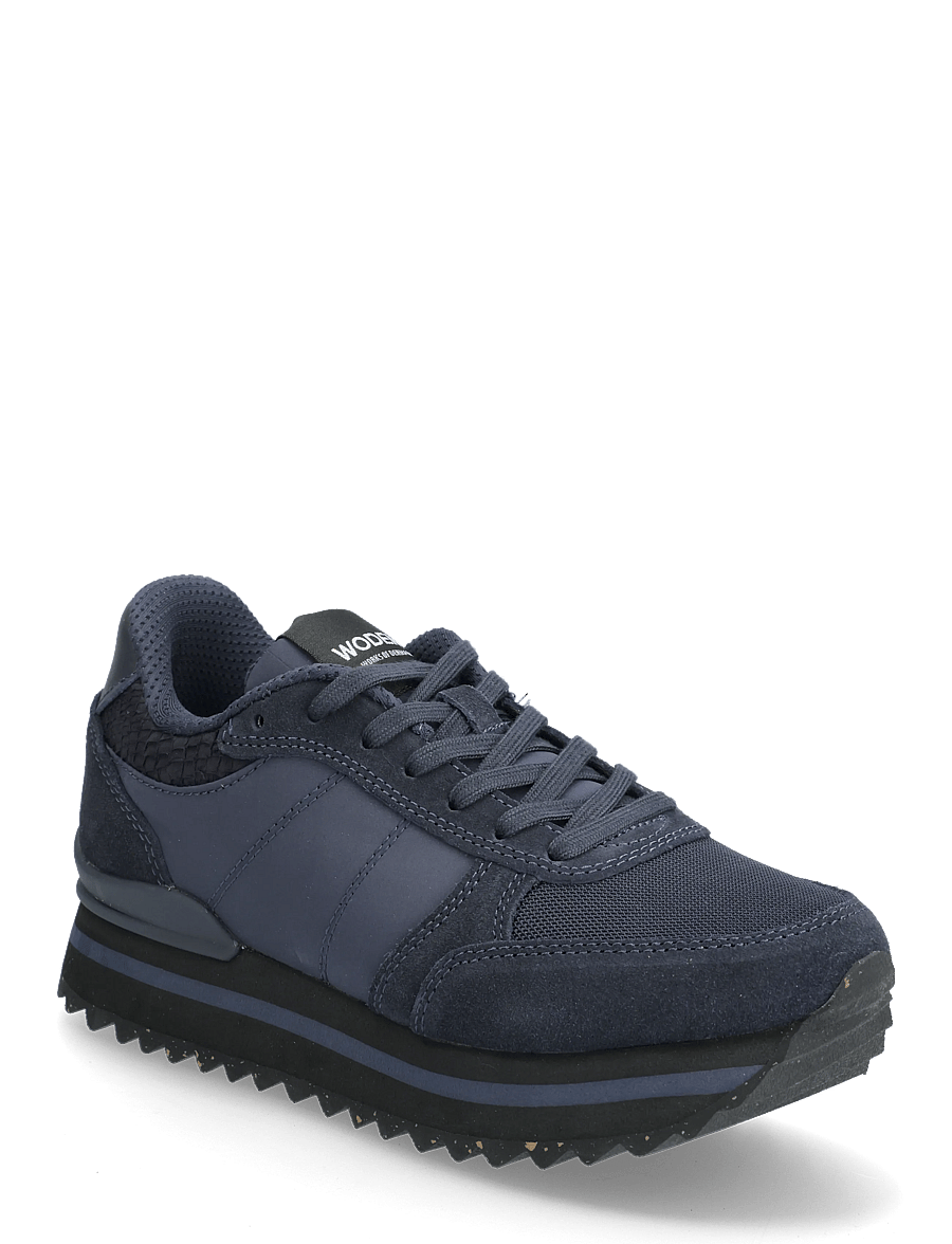 WODEN - Ronja Plateau - niedrige sneaker - dark navy - 0