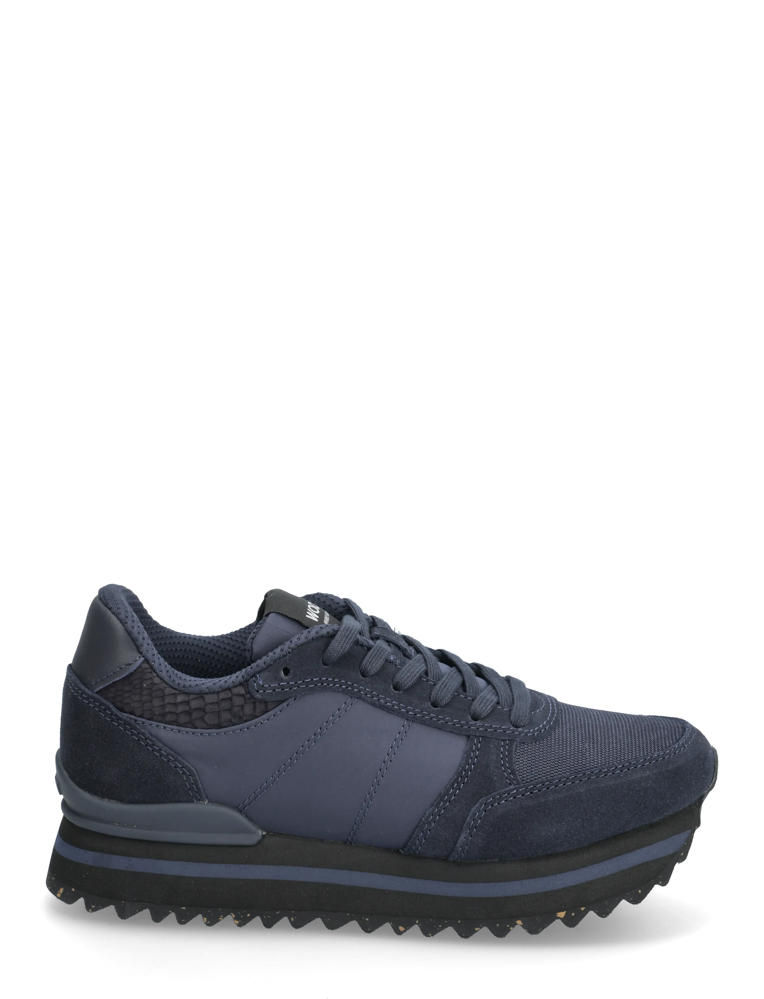 WODEN - Ronja Plateau - niedrige sneaker - dark navy - 1
