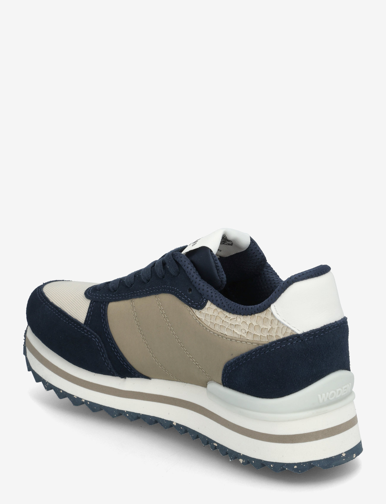 WODEN - Ronja Plateau - niedrige sneakers - navy multi - 2