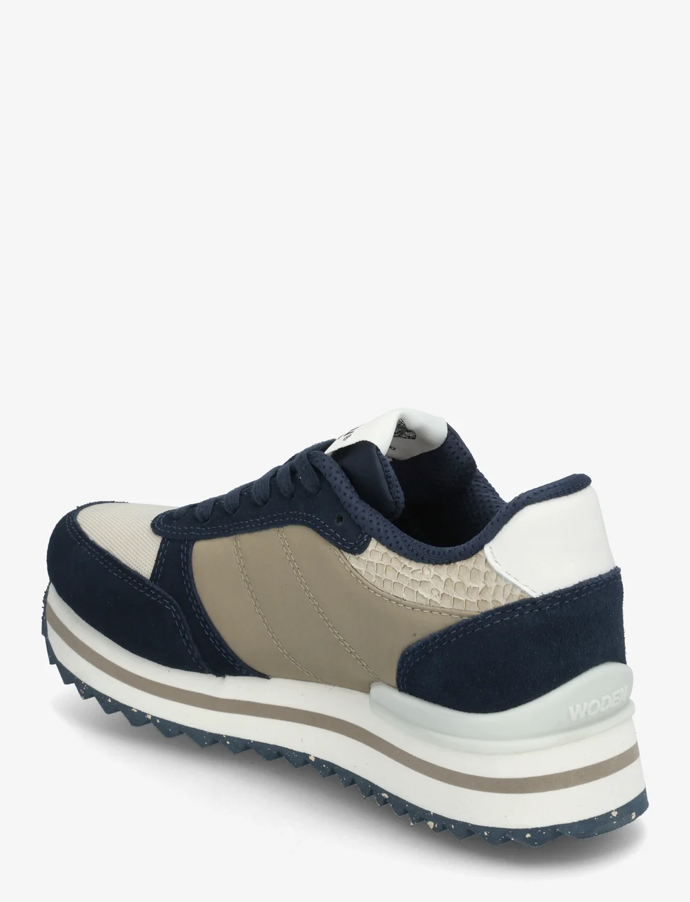 WODEN - Ronja Plateau - niedrige sneakers - navy multi - 2