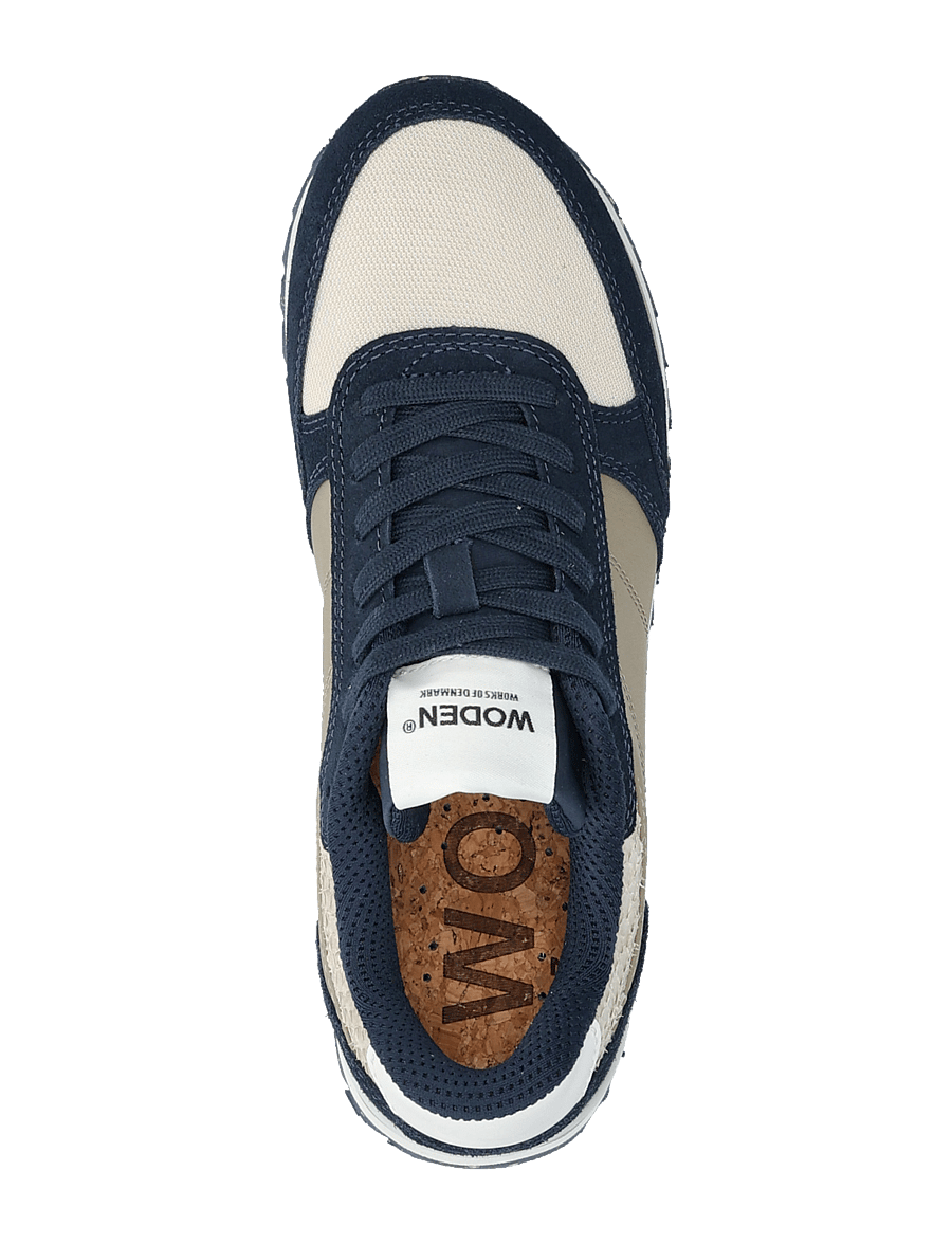 WODEN - Ronja Plateau - niedrige sneaker - navy multi - 3