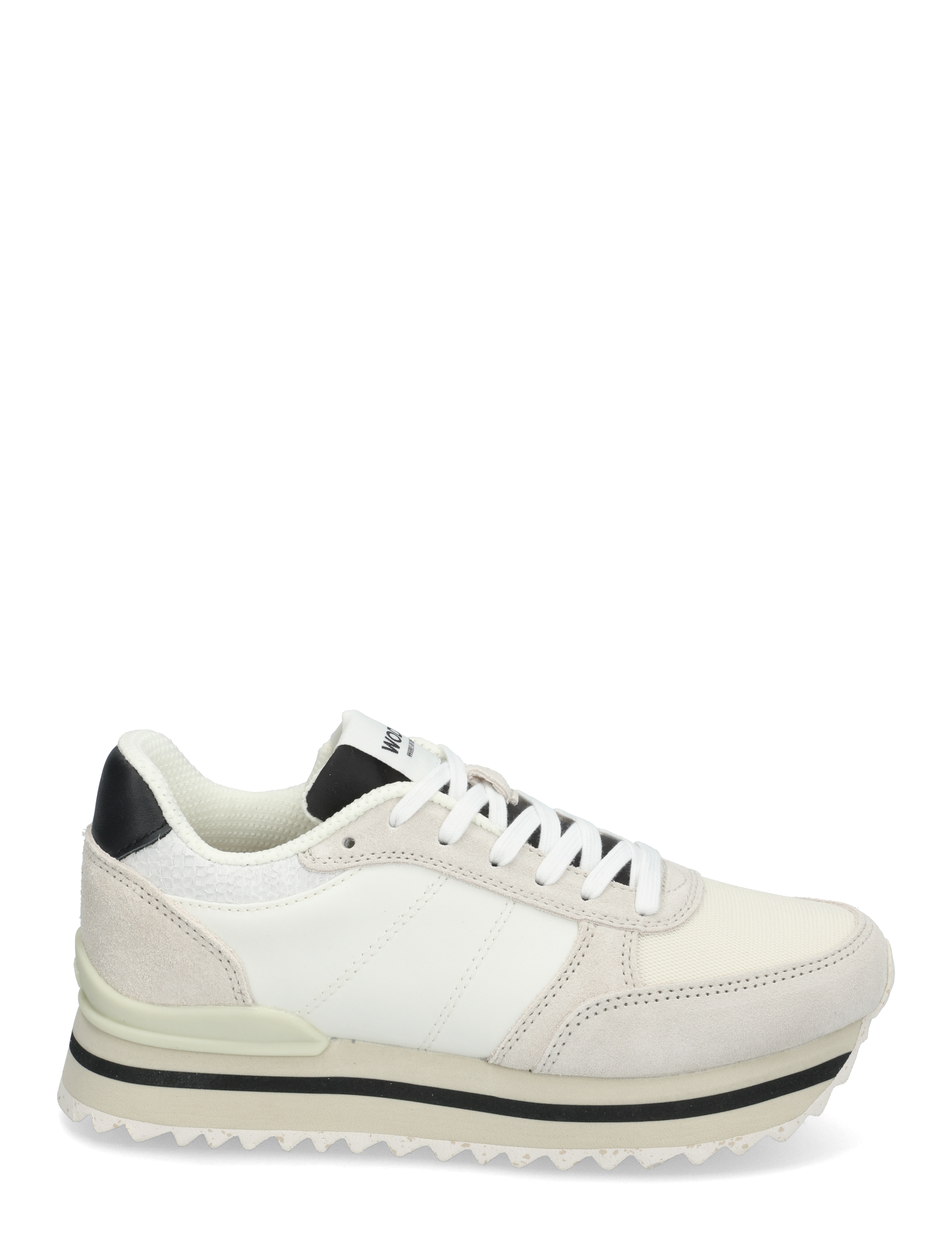 WODEN - Ronja Plateau - niedrige sneaker - whisper white - 1