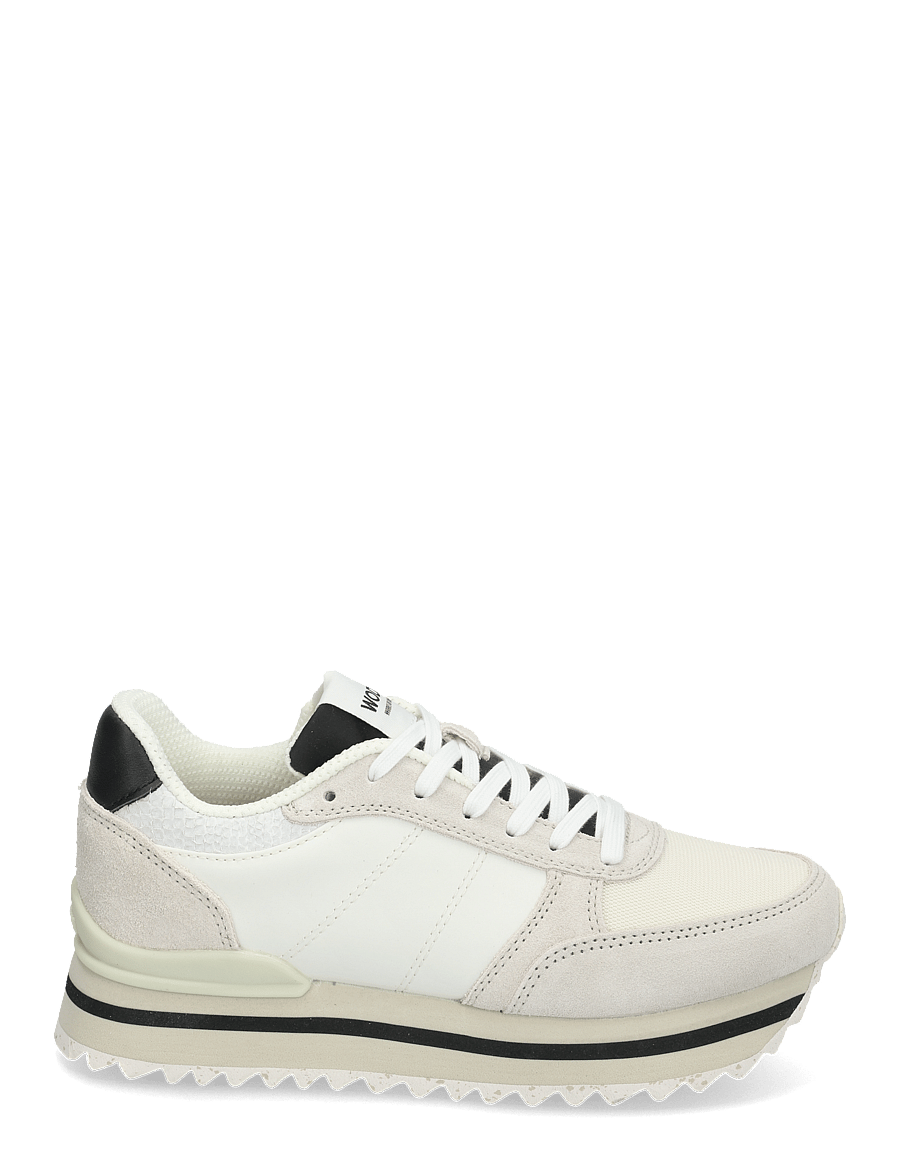 WODEN - Ronja Plateau - niedrige sneaker - whisper white - 1