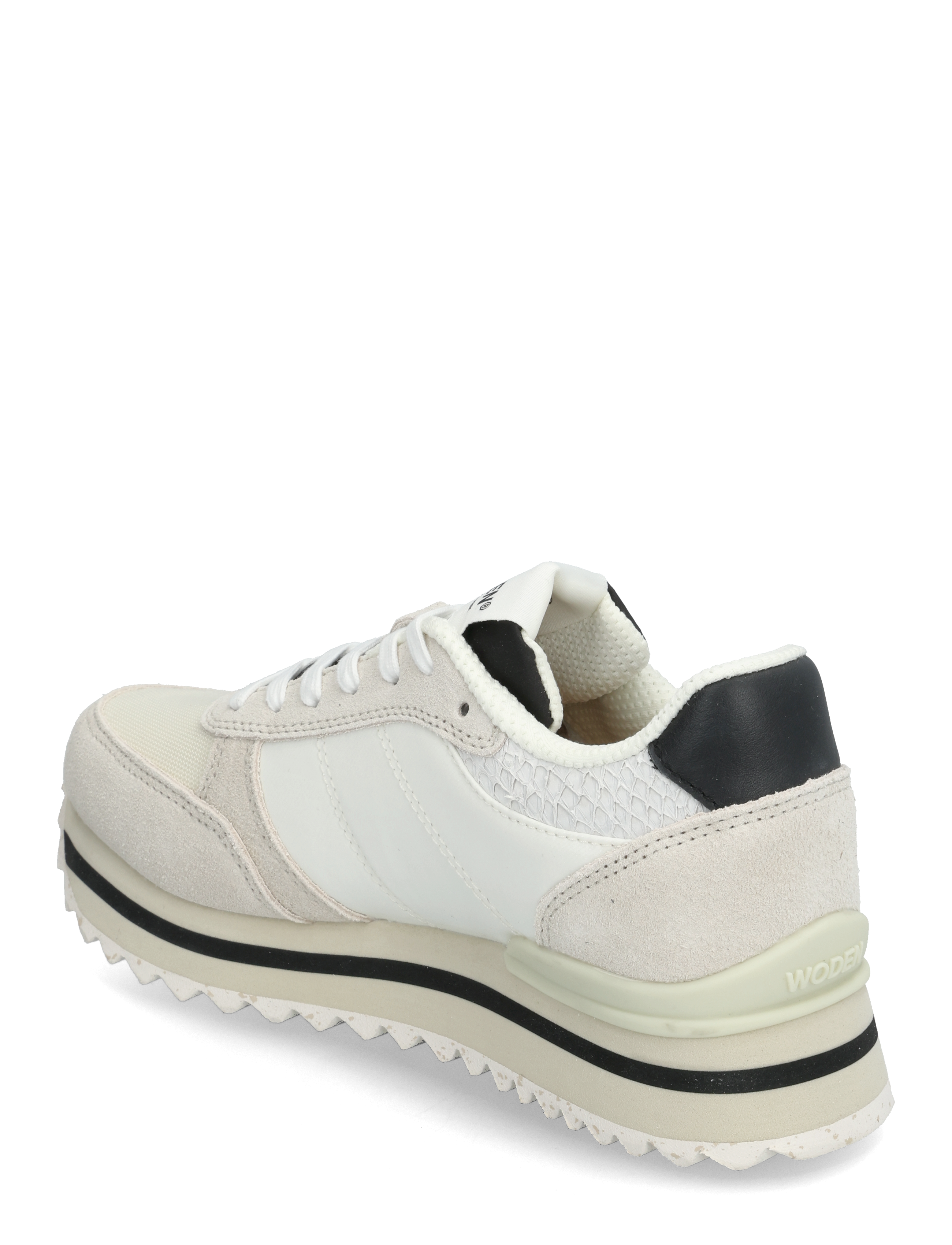 WODEN - Ronja Plateau - niedrige sneaker - whisper white - 2