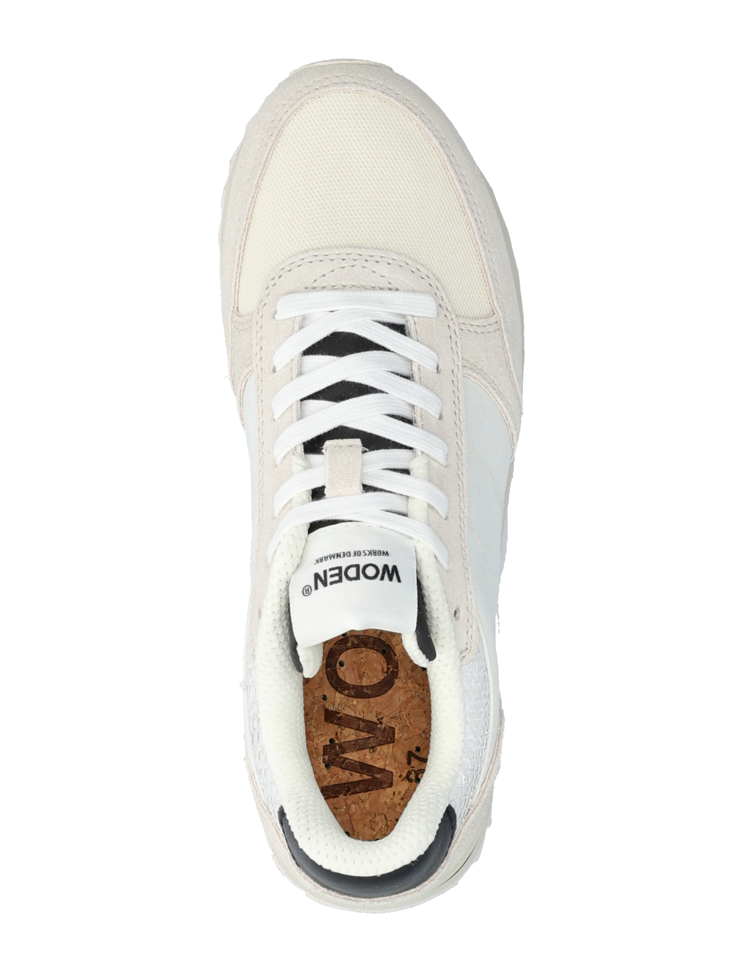 WODEN - Ronja Plateau - niedrige sneaker - whisper white - 3