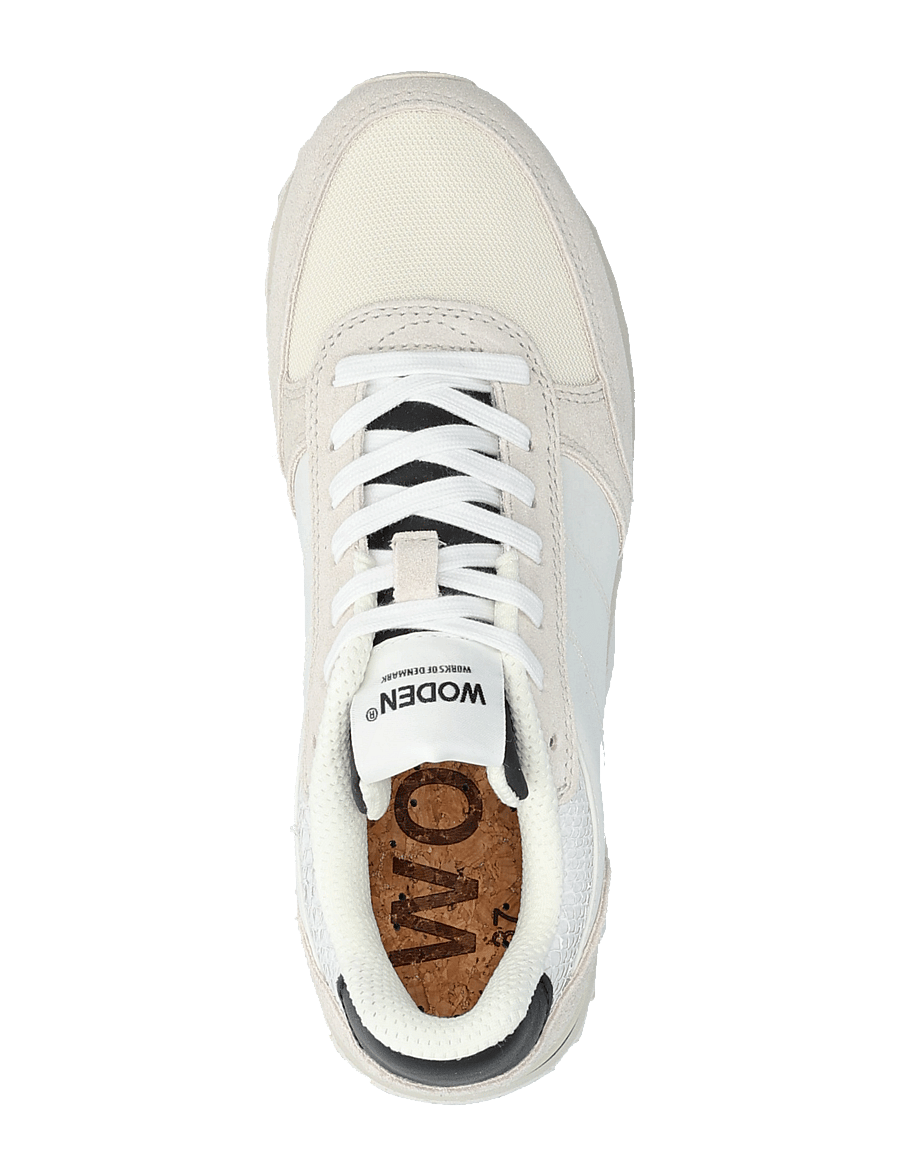 WODEN - Ronja Plateau - niedrige sneaker - whisper white - 3