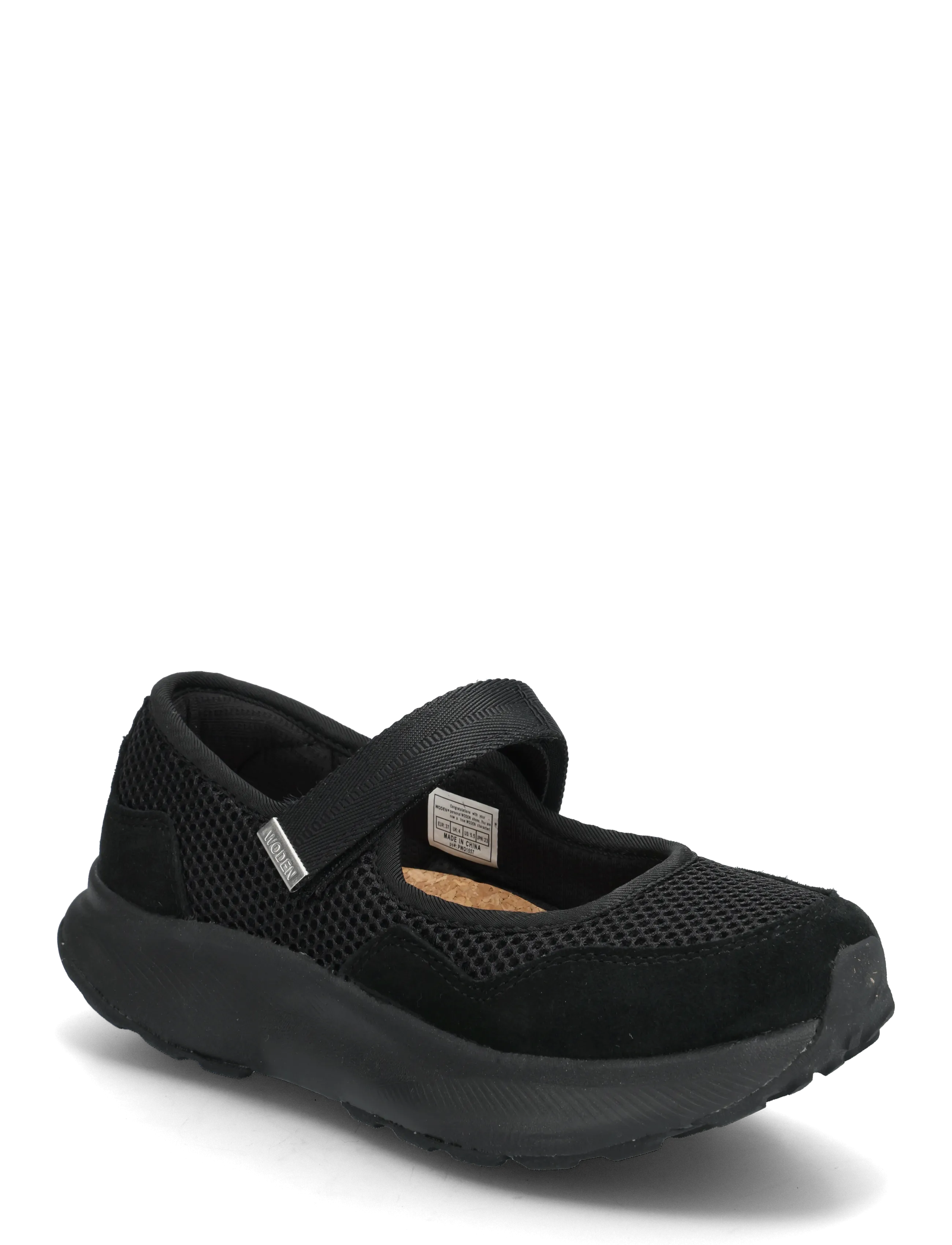 WODEN Mary Mesh - Transitional Layering - BLACK / black