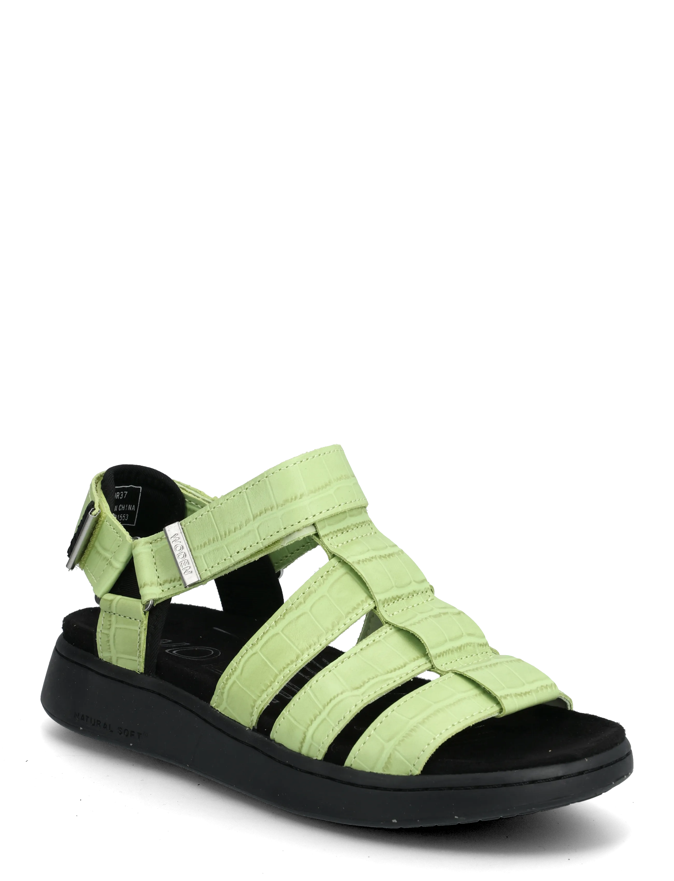 WODEN Isabell Fisherman - Skór - MATCHA / green