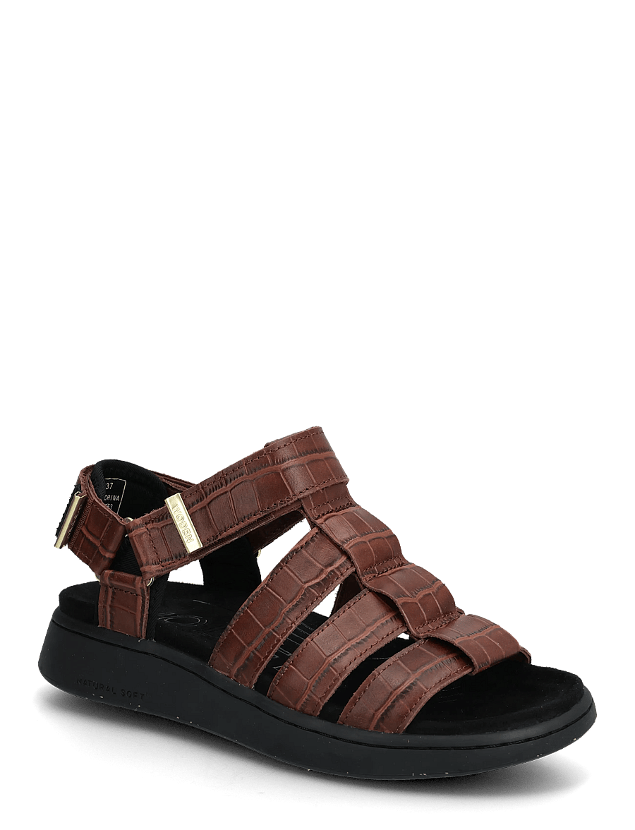 WODEN - Isabell Fisherman - gladiator-sandalen - sepia - 0