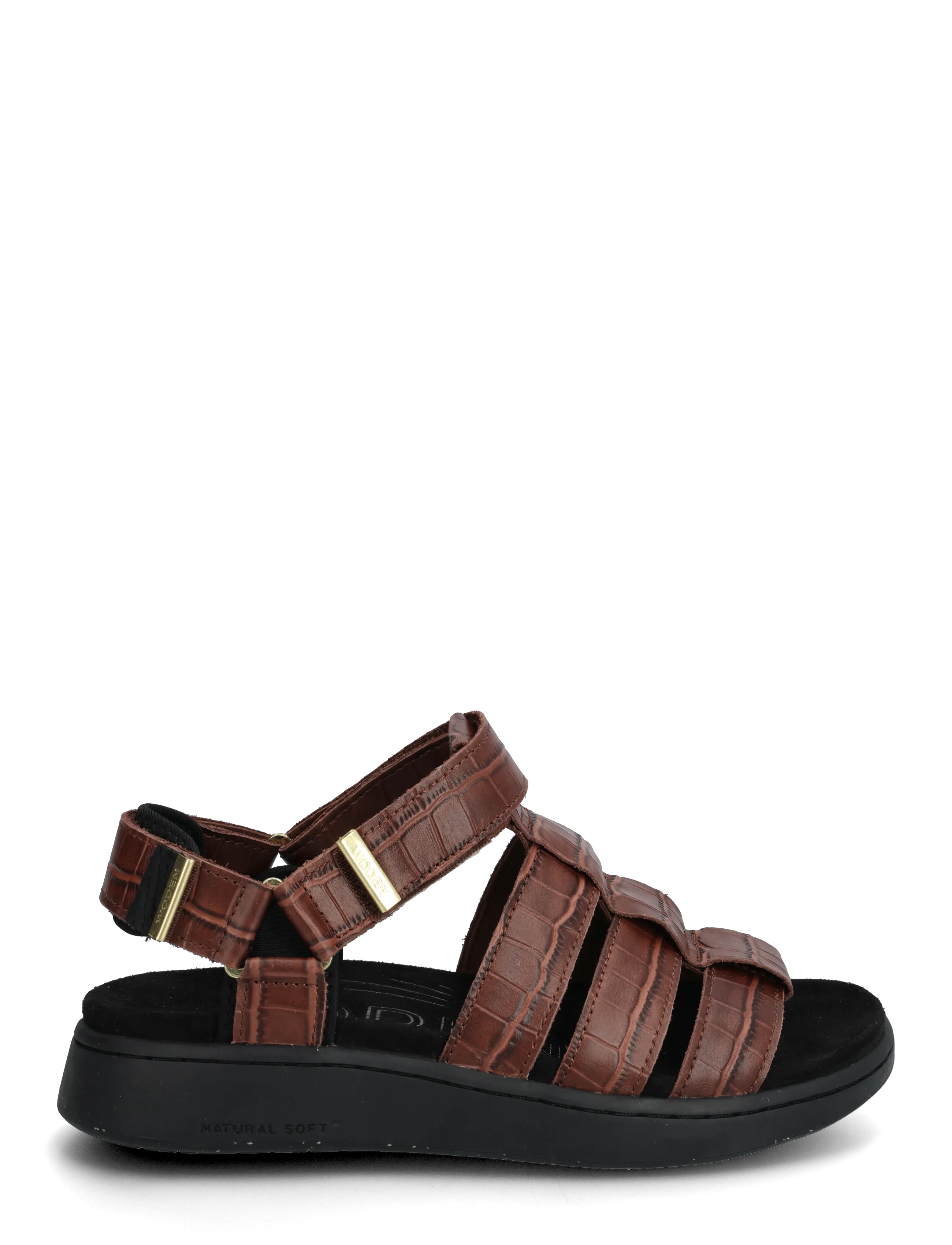 WODEN - Isabell Fisherman - gladiator-sandalen - sepia - 1