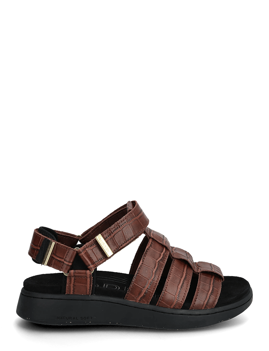 WODEN - Isabell Fisherman - gladiator-sandalen - sepia - 1