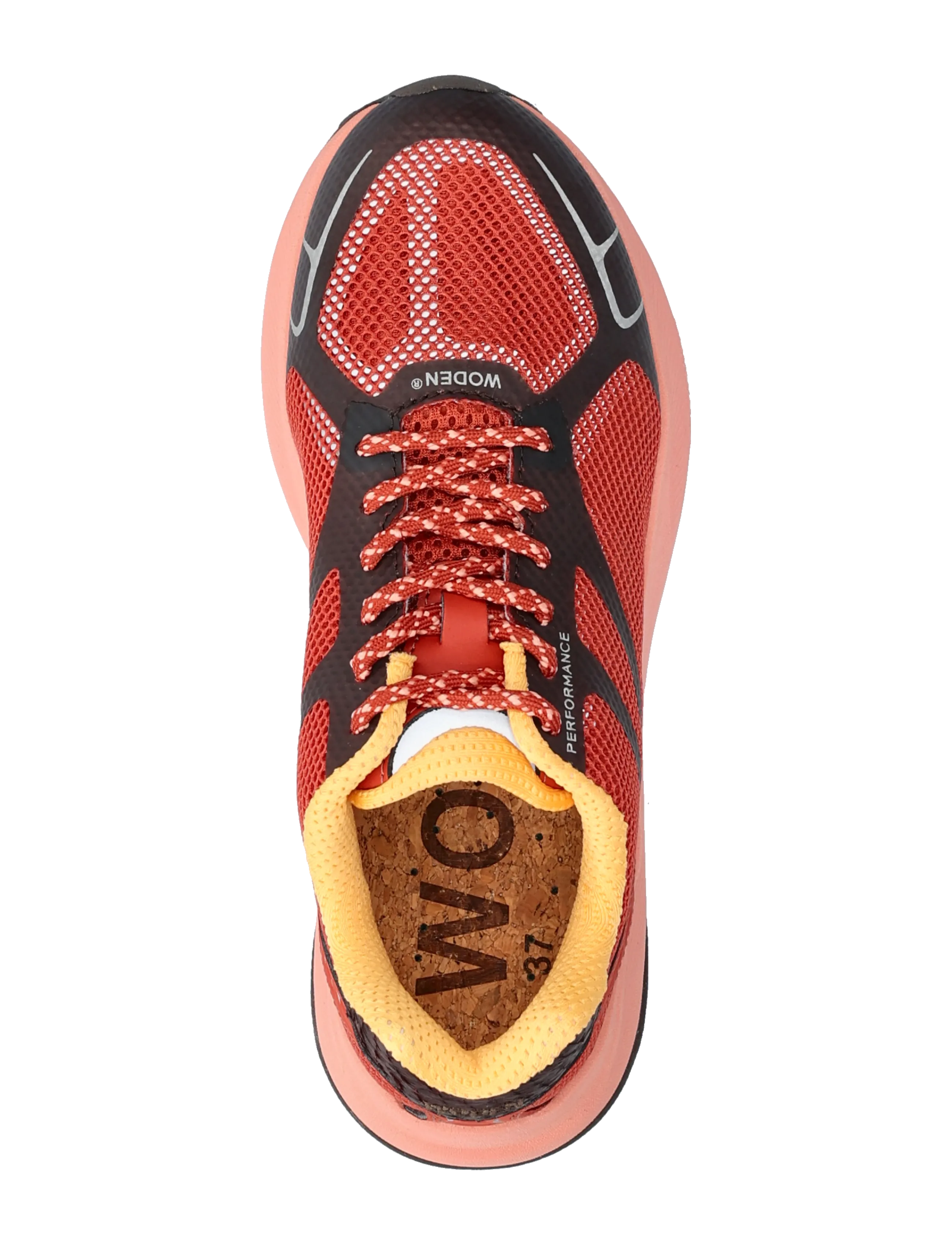 WODEN - Sara - niedrige sneakers - brick - 4