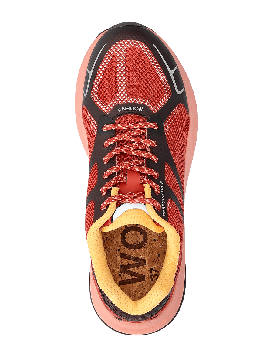 WODEN - Sara - niedrige sneakers - brick - 4