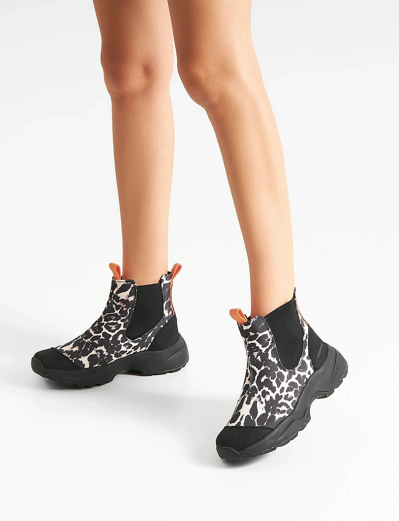 WODEN - Siri Leo Waterproof - chelsea boots - leopard - 0