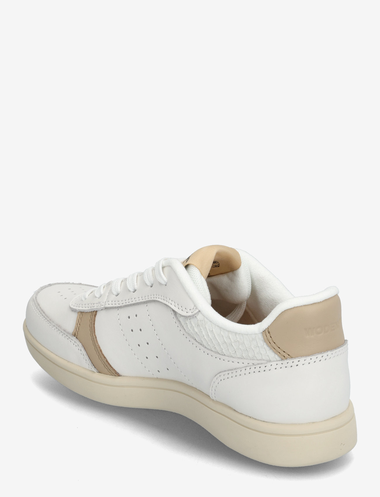 WODEN - Bjork - matalavartiset tennarit - coffee cream/blanc de blanc - 2