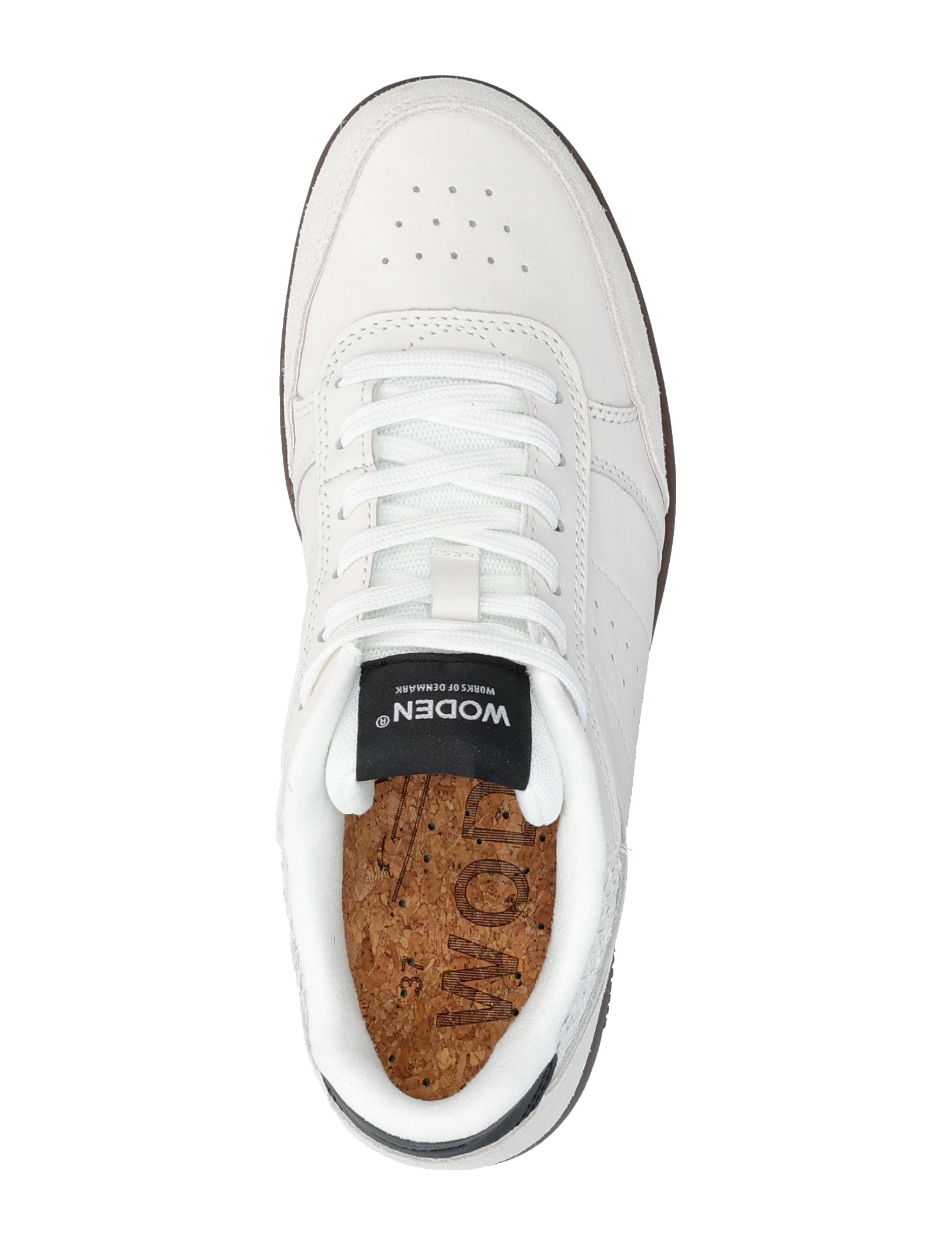 WODEN - Bjork Mix - sneaker - blanc de blanc/black - 4