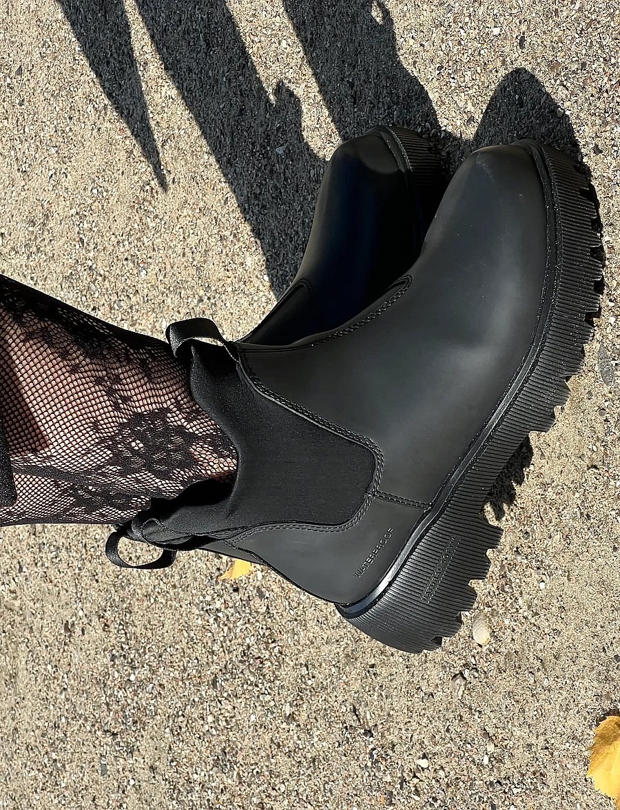 WODEN - Isabella Waterproof - rain boots - black - 0