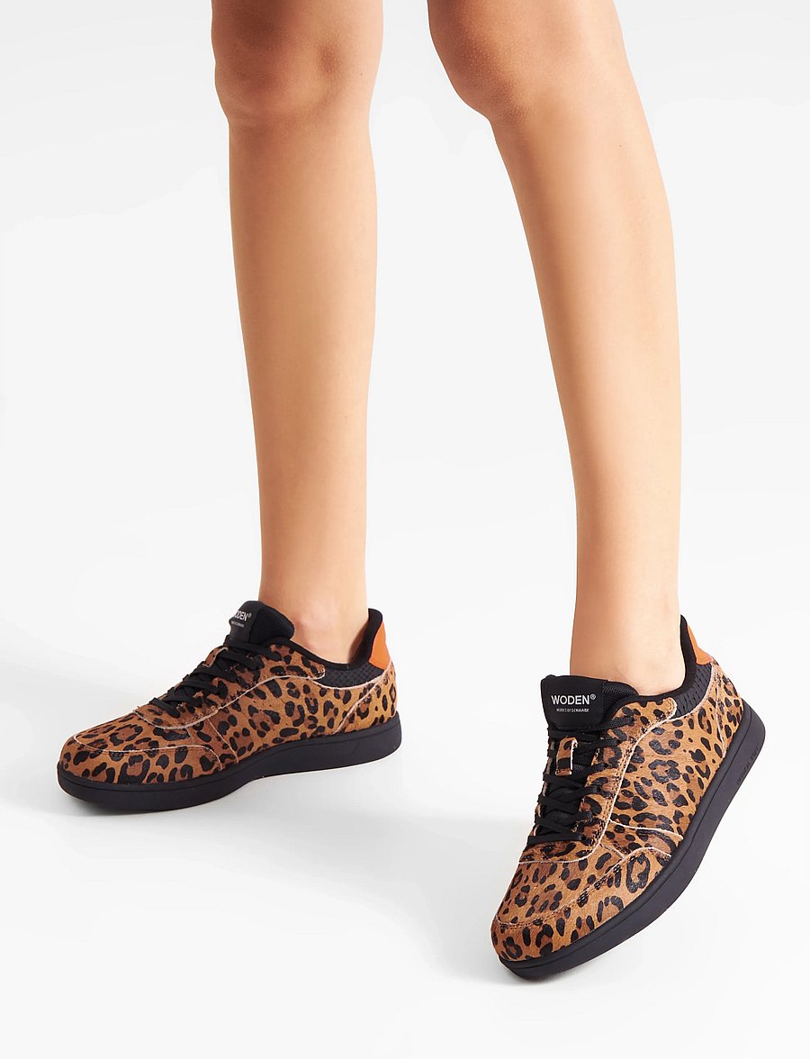 WODEN - Bjork Leo - madala säärega tossud - leopard - 0